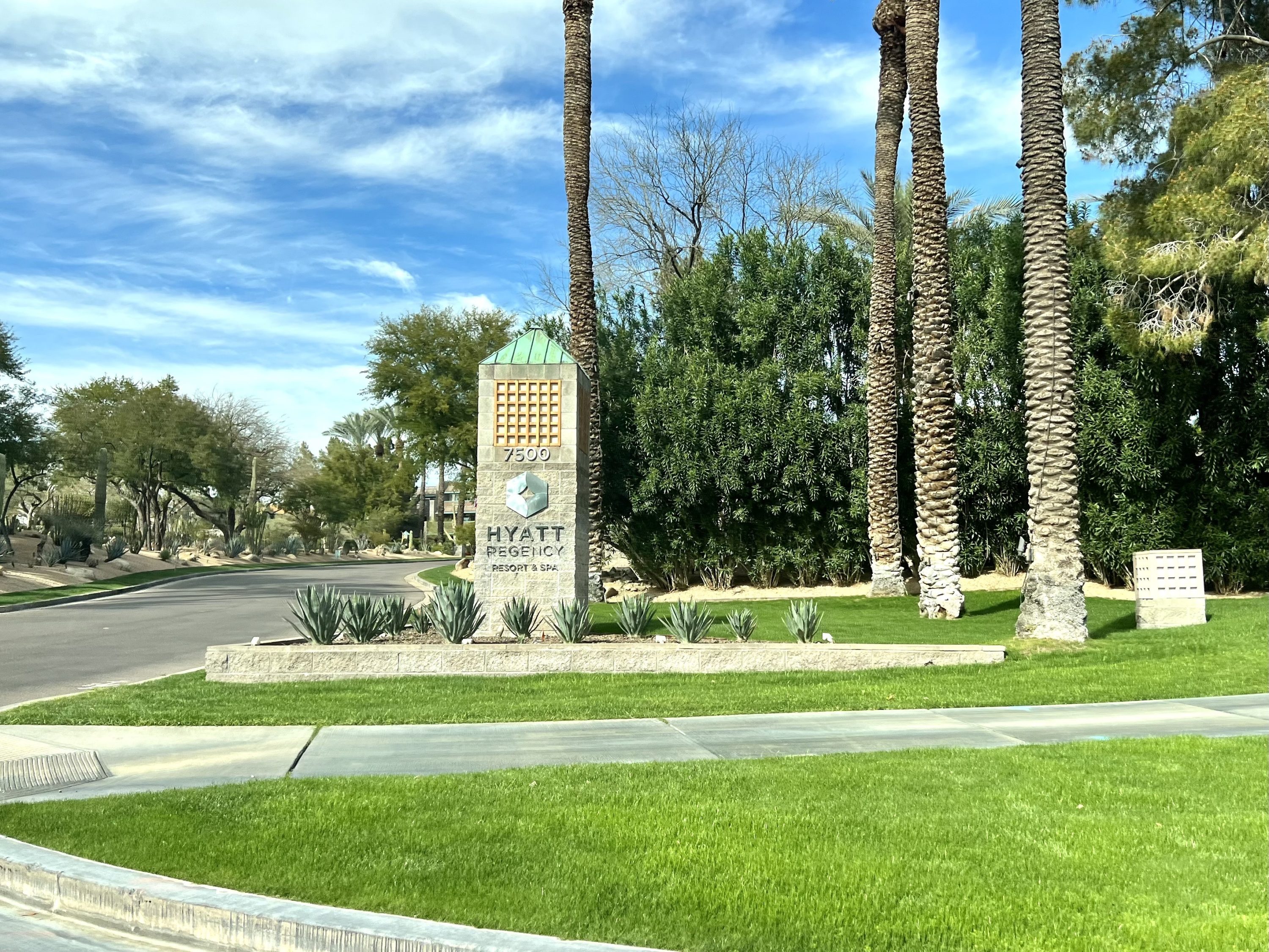 Hyatt Regency Gainey Ranch Sign