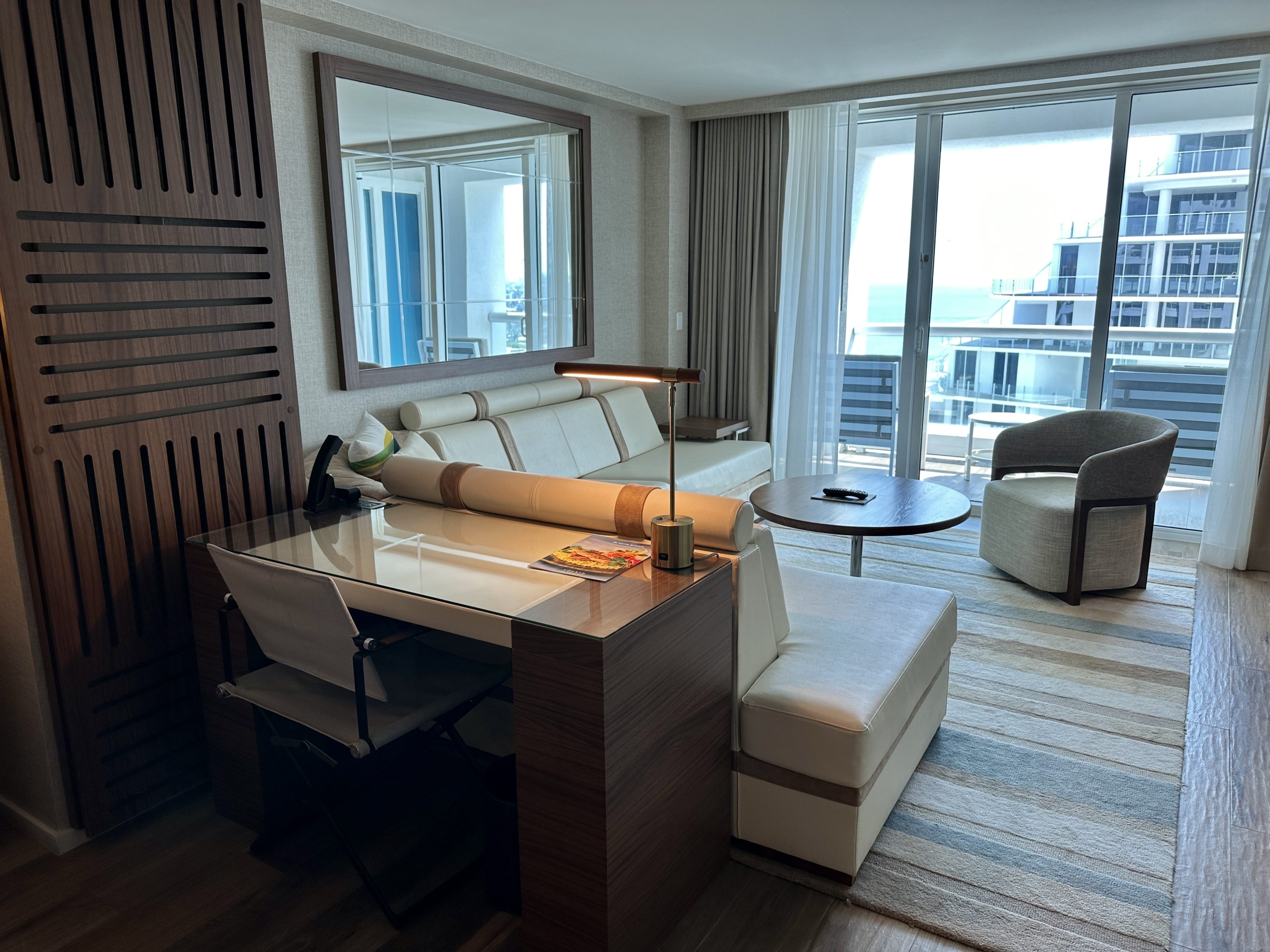 Conrad Fort Lauderdale Sitting Room