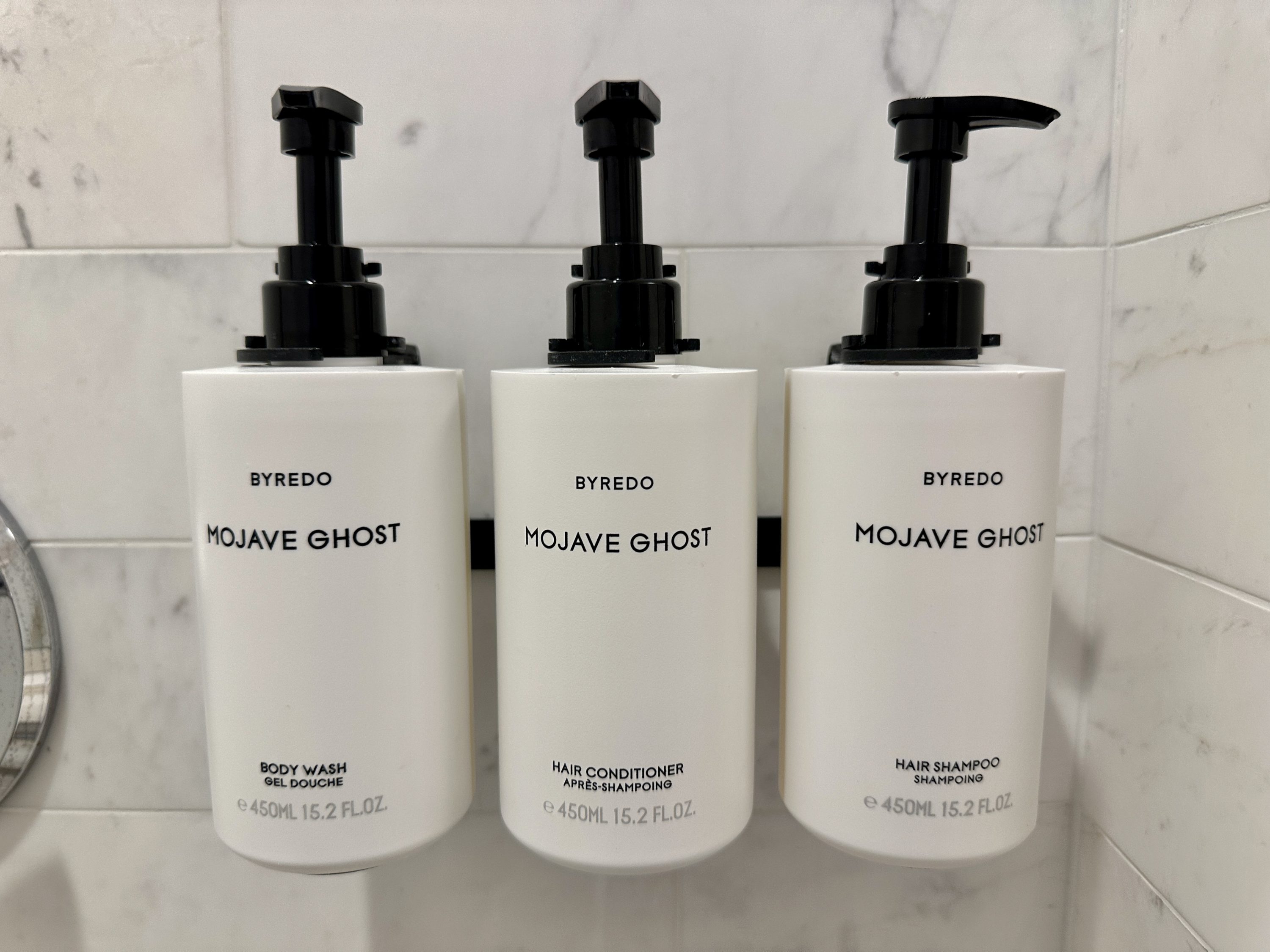 Conrad Fort Lauderdale Toiletries