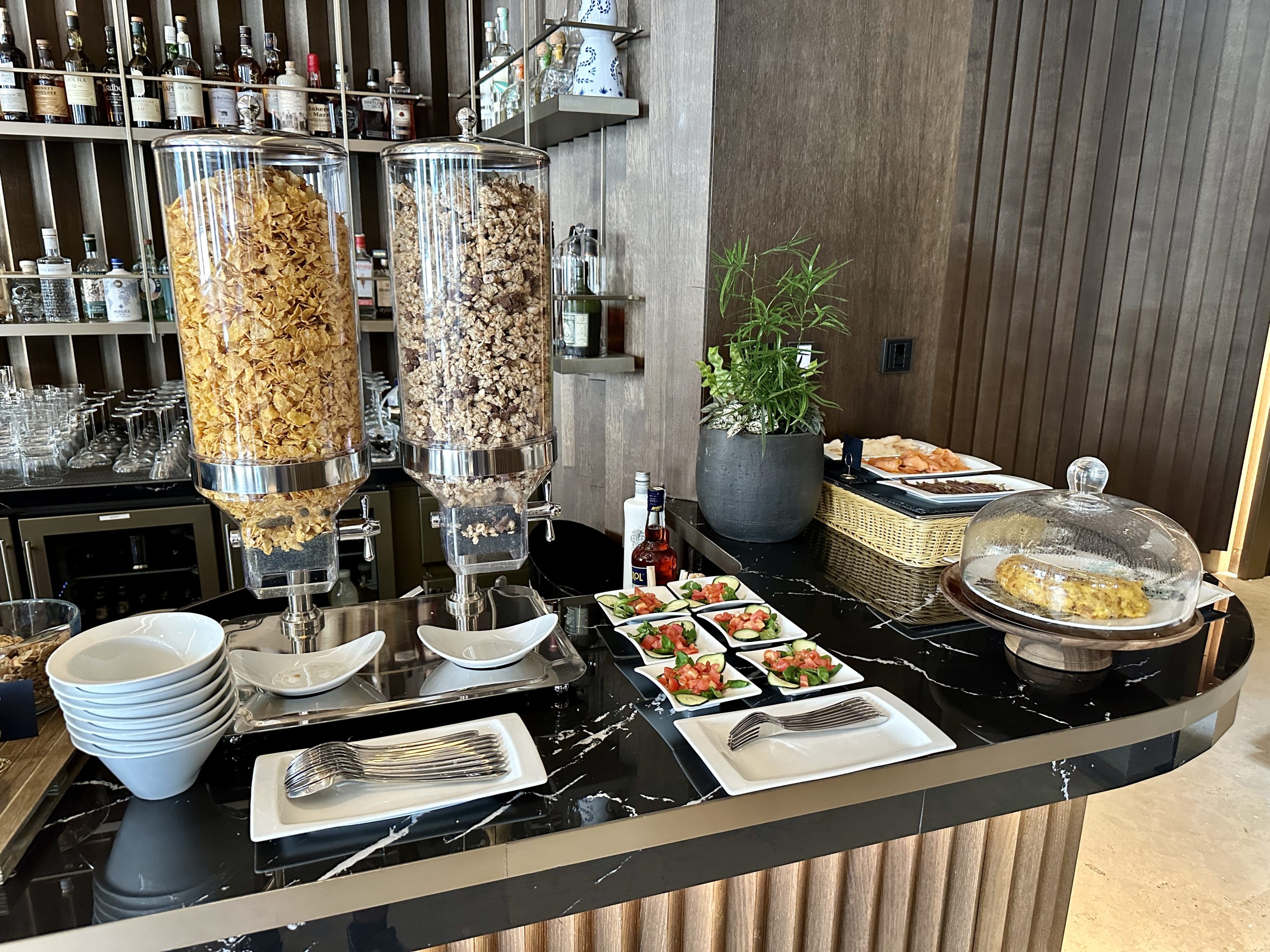 JW Marriott Madrid Buffet Cereal