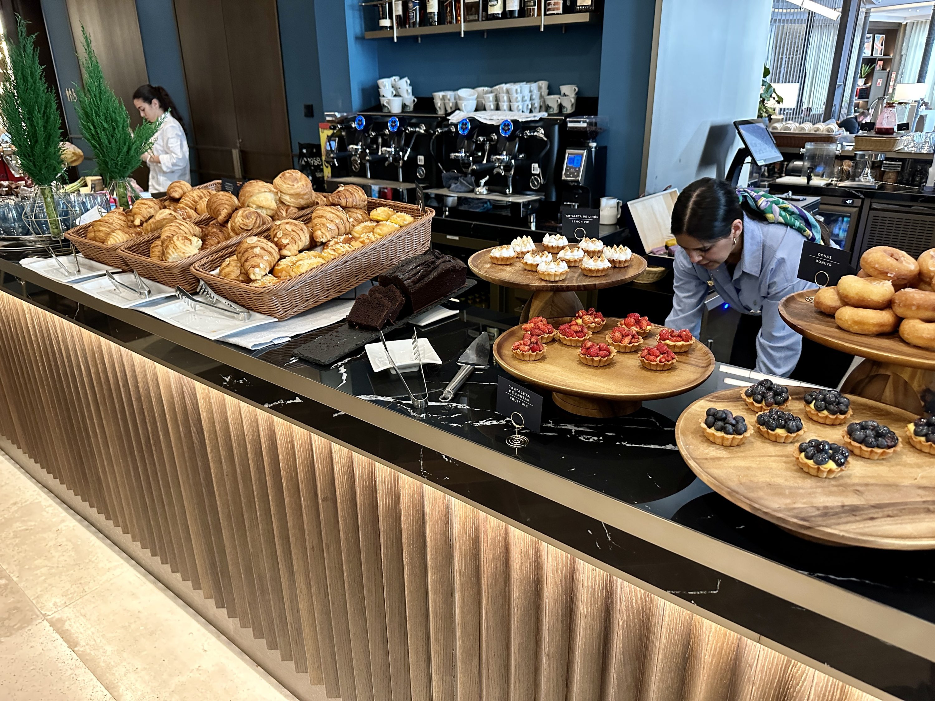 JW Marriott Madrid Buffet Pastries