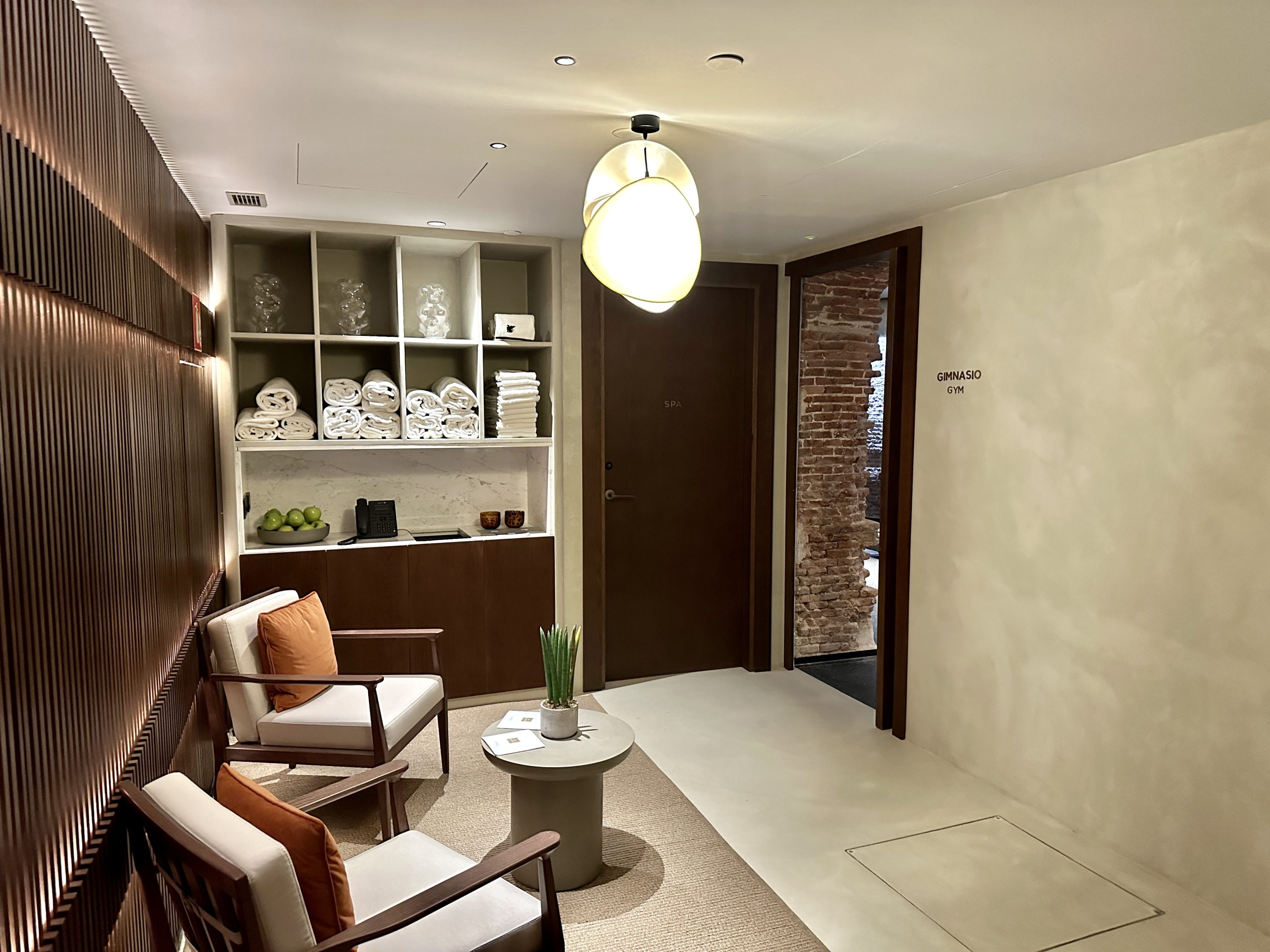 JW Marriott Madrid Gym and Spa Entrance
