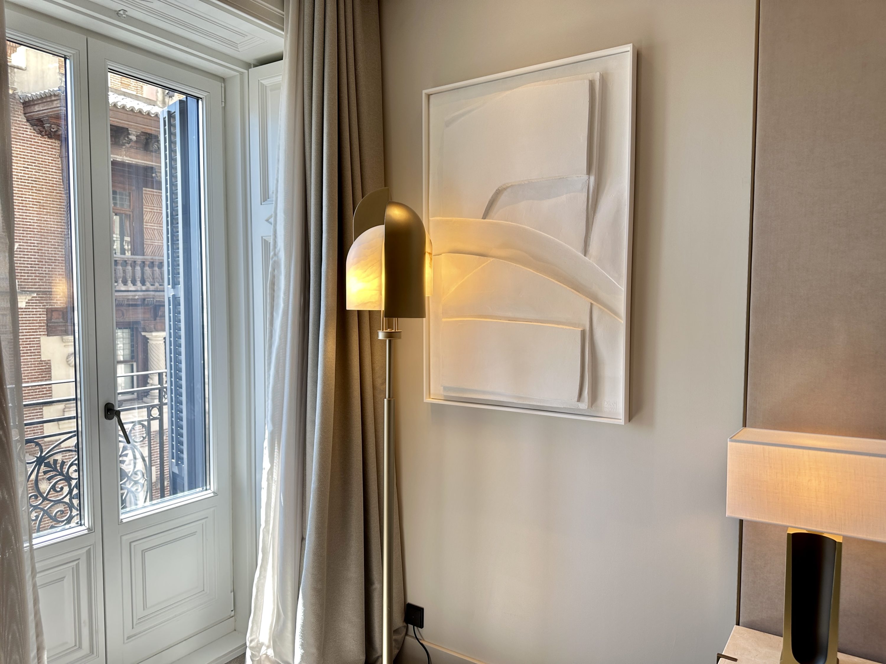 JW Marriott Madrid Lighting and Balcony