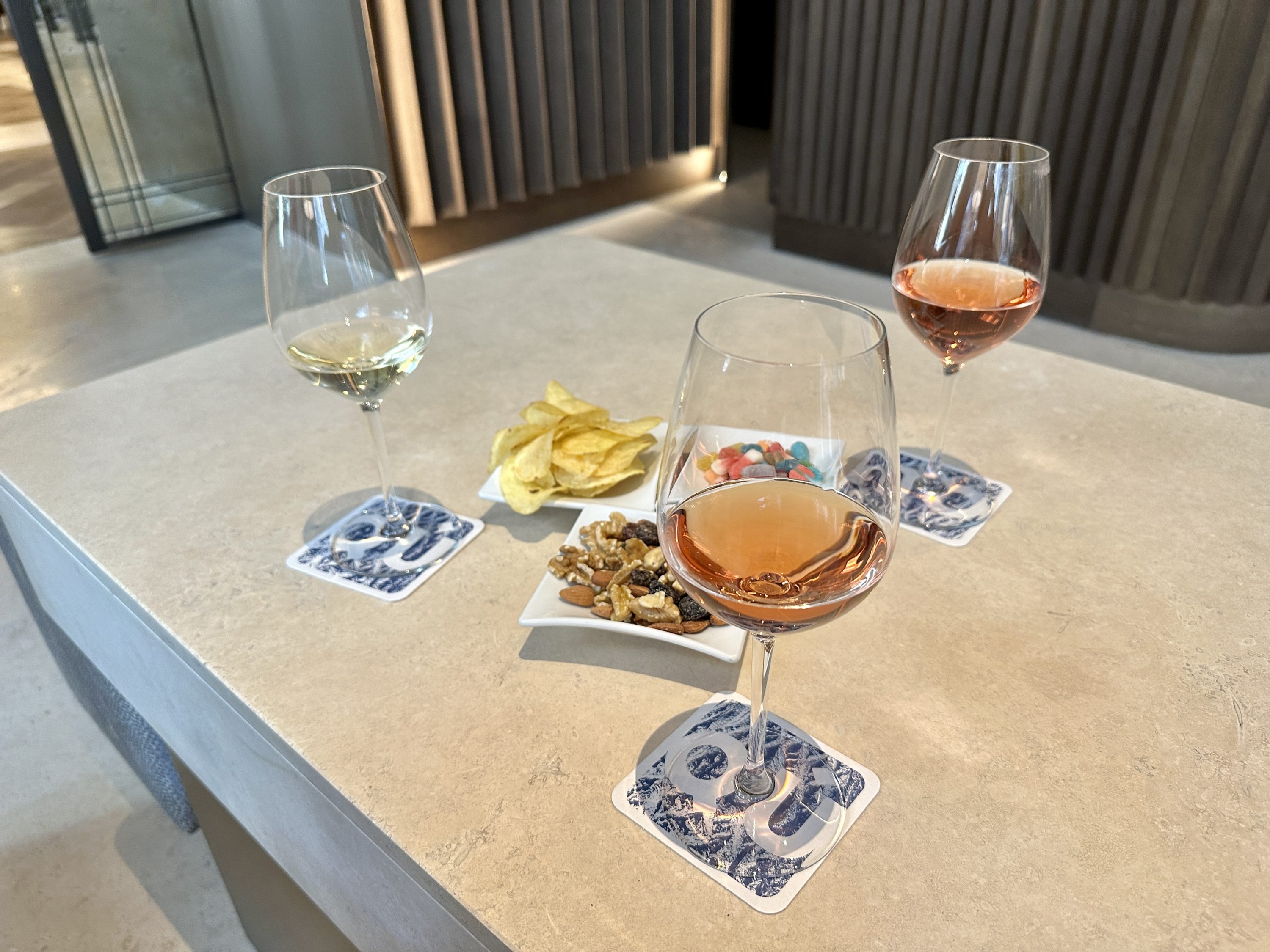 JW Marriott Madrid Lobby Wine
