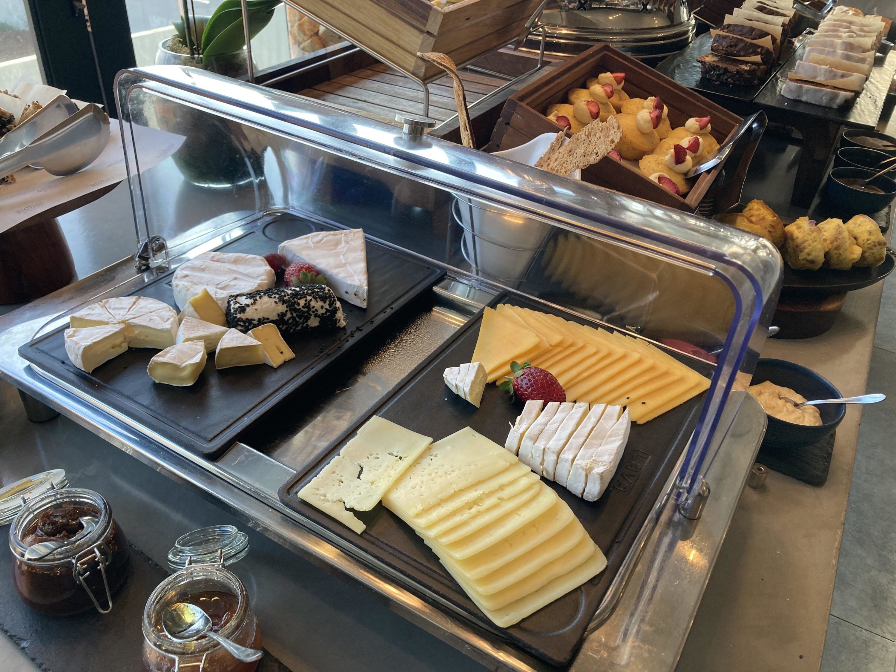 Johannesburg Marriott Hotel Melrose Arch Keystone Bistro cheeses