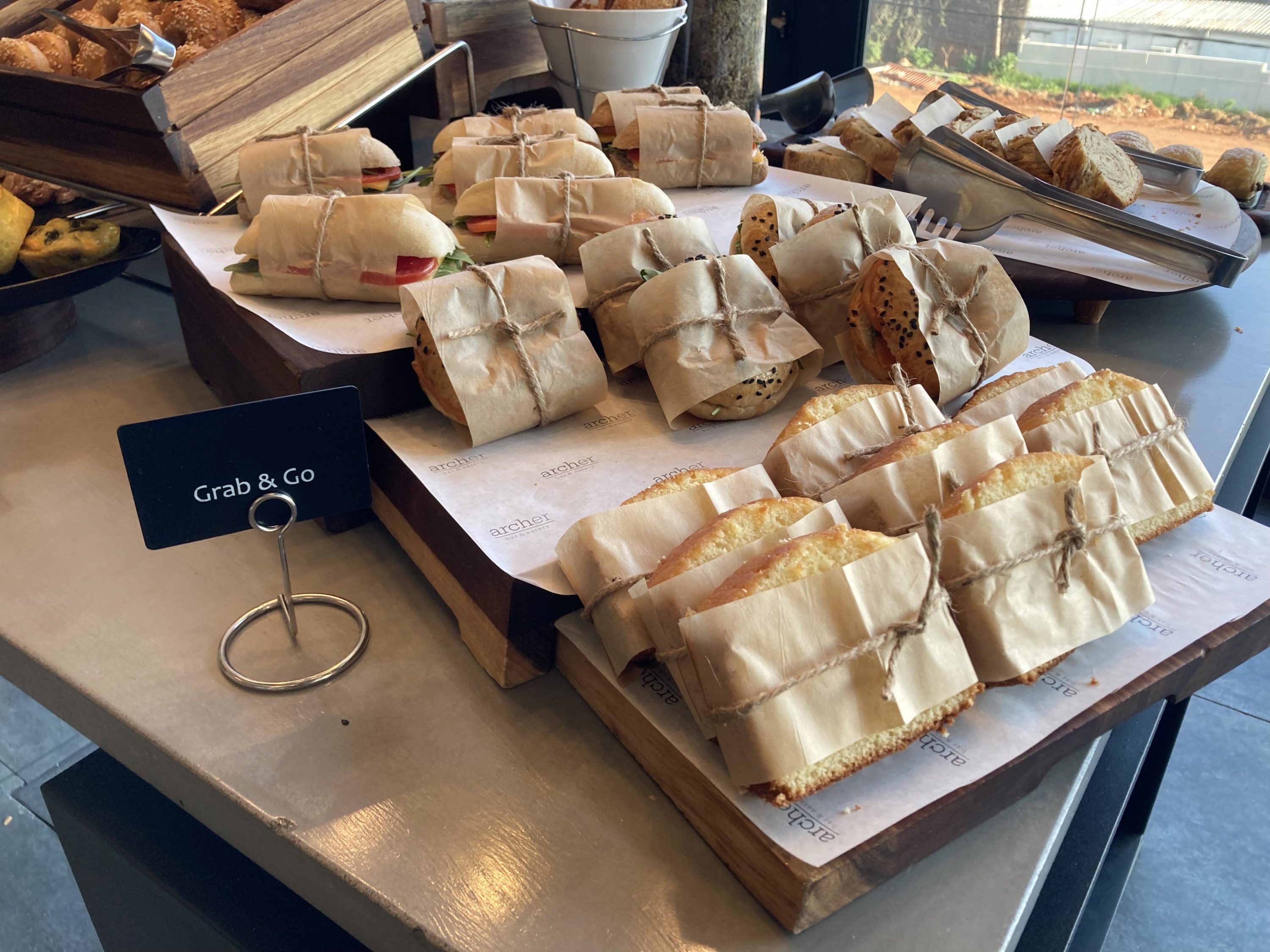 Johannesburg Marriott Hotel Melrose Arch Keystone Bistro grab and go