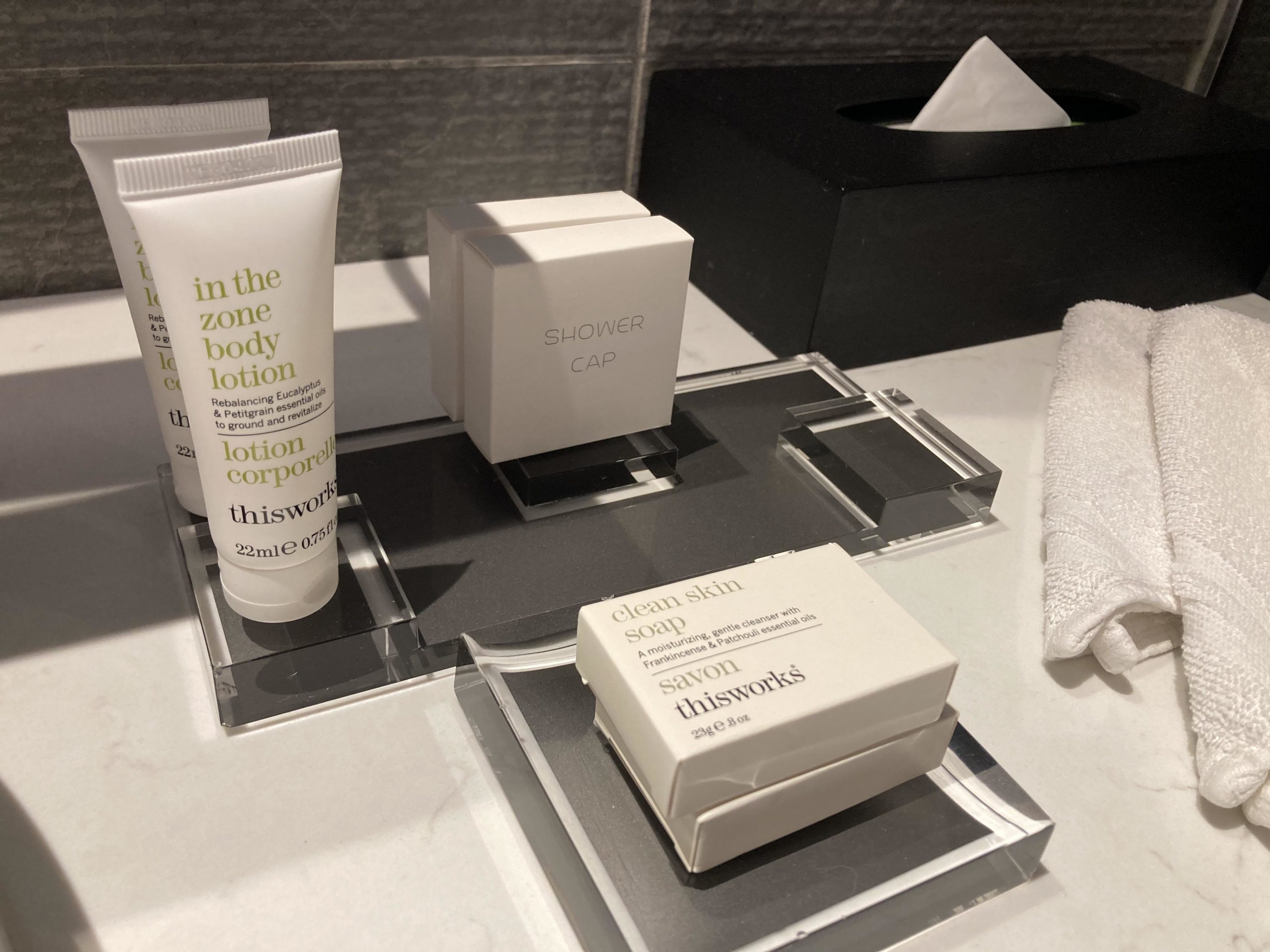 Johannesburg Marriott Hotel Melrose Arch bath amenities
