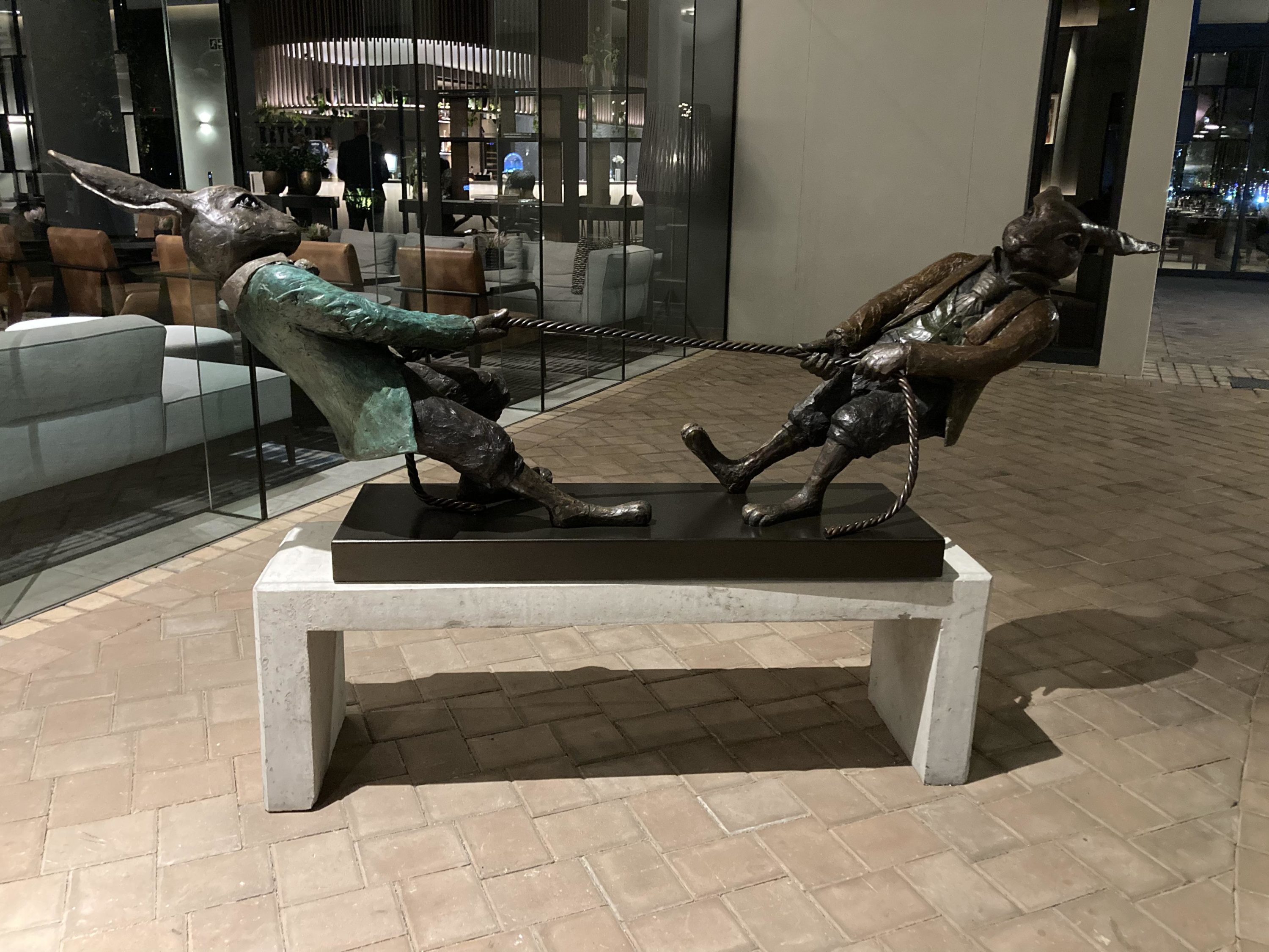 Johannesburg Marriott Hotel Melrose Arch outdoor art