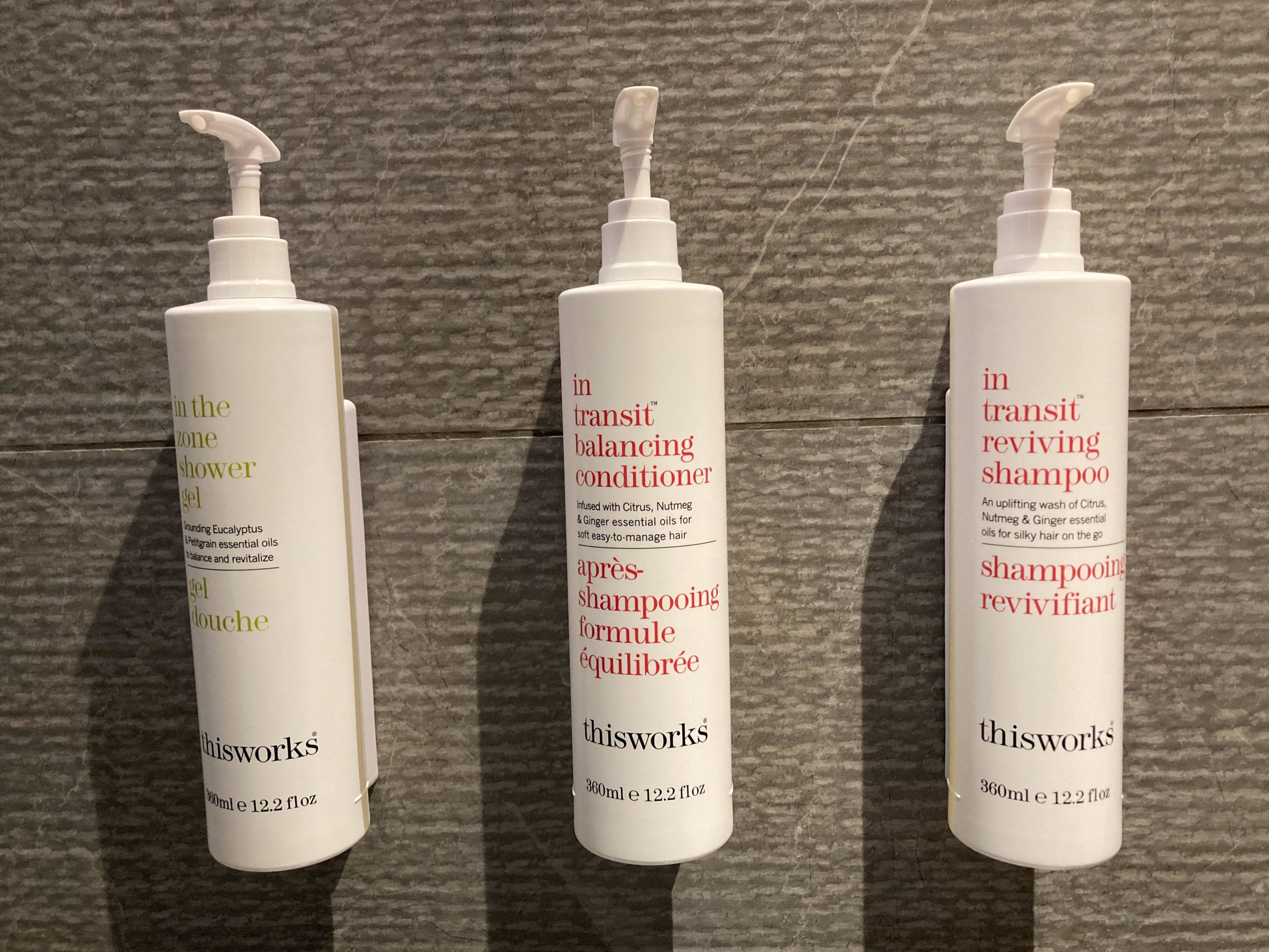 Johannesburg Marriott Hotel Melrose Arch shower amenities