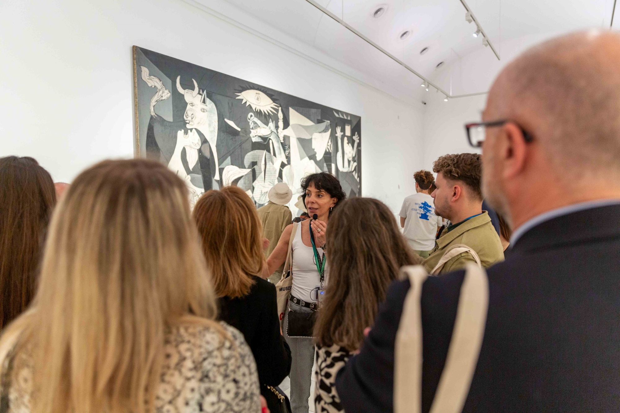 La Guernica at the Reina Sofia Museum on the Picasso Tour