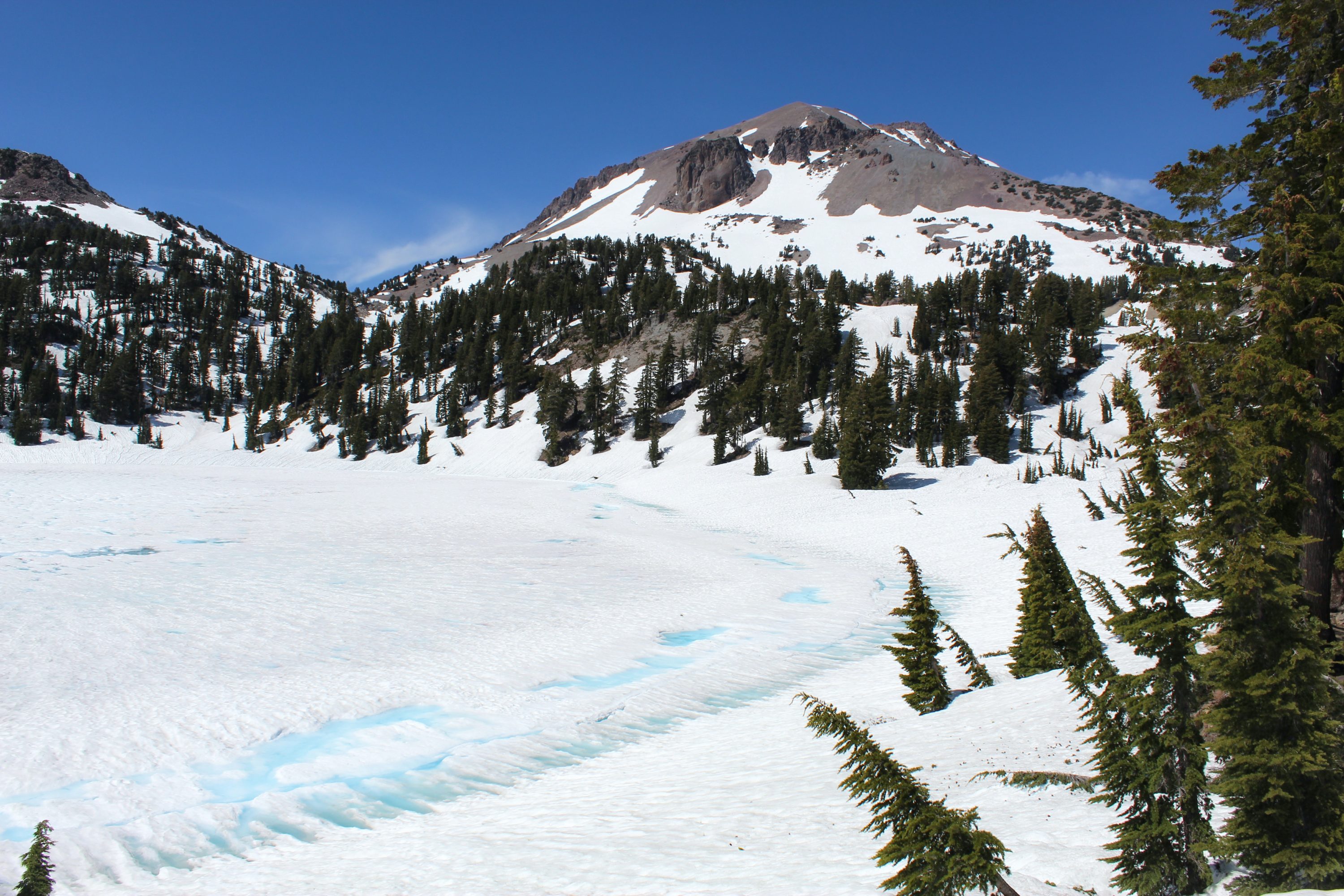 Lassen Volcanic National Park in Winter