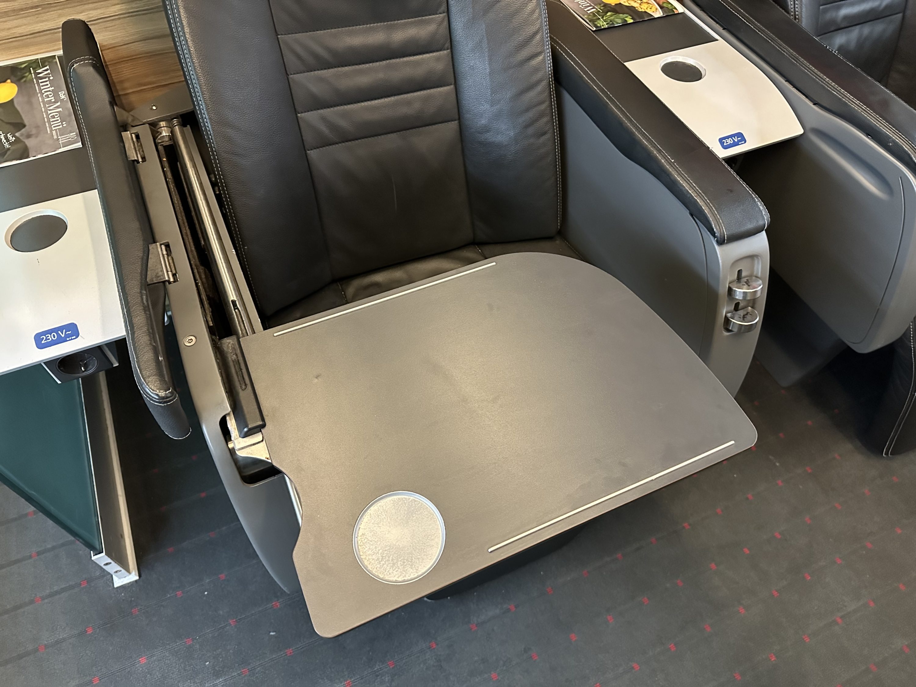 OBB RailJet Business Class Tray Table