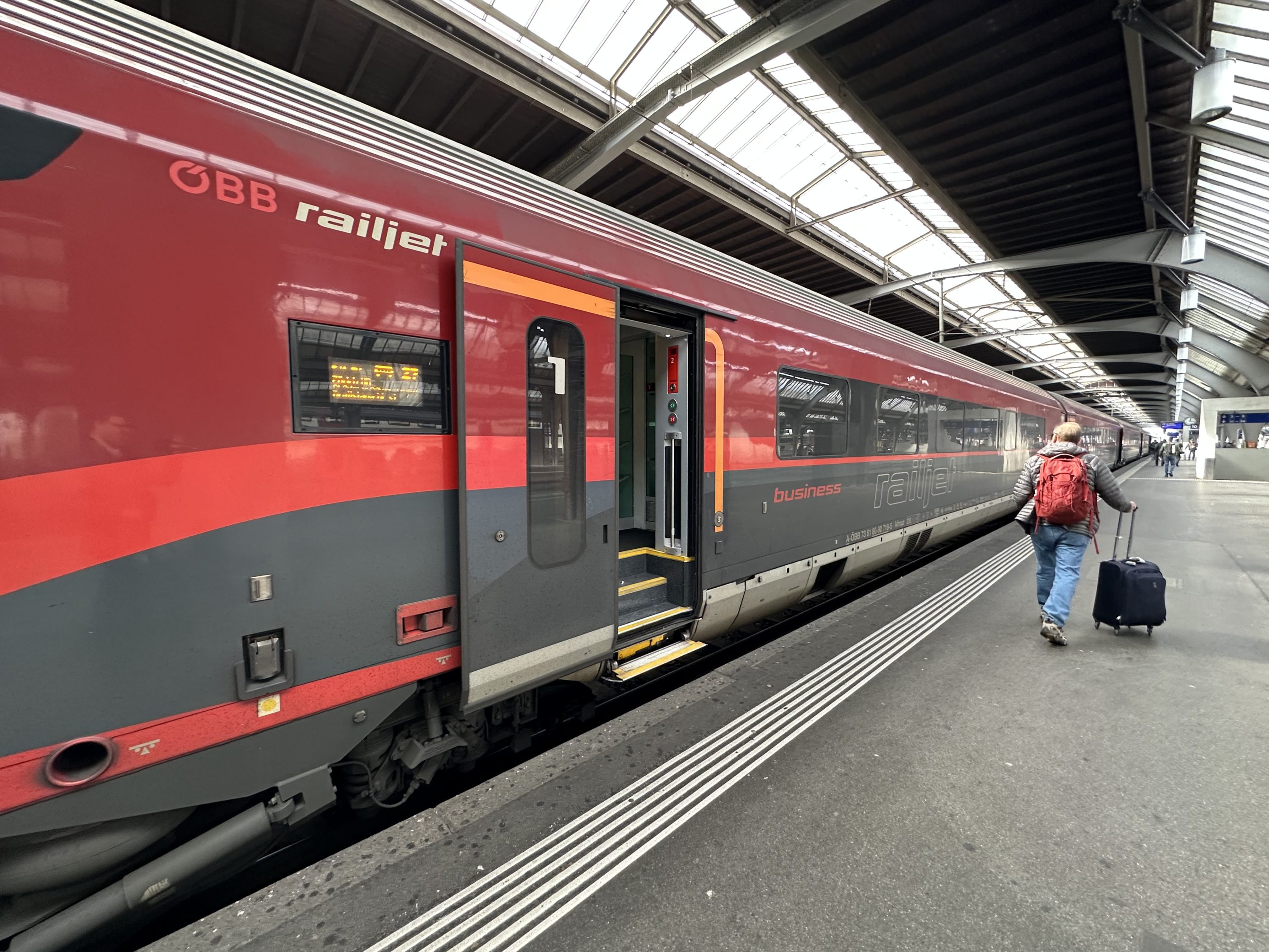 OBB Railjet Business Class Car