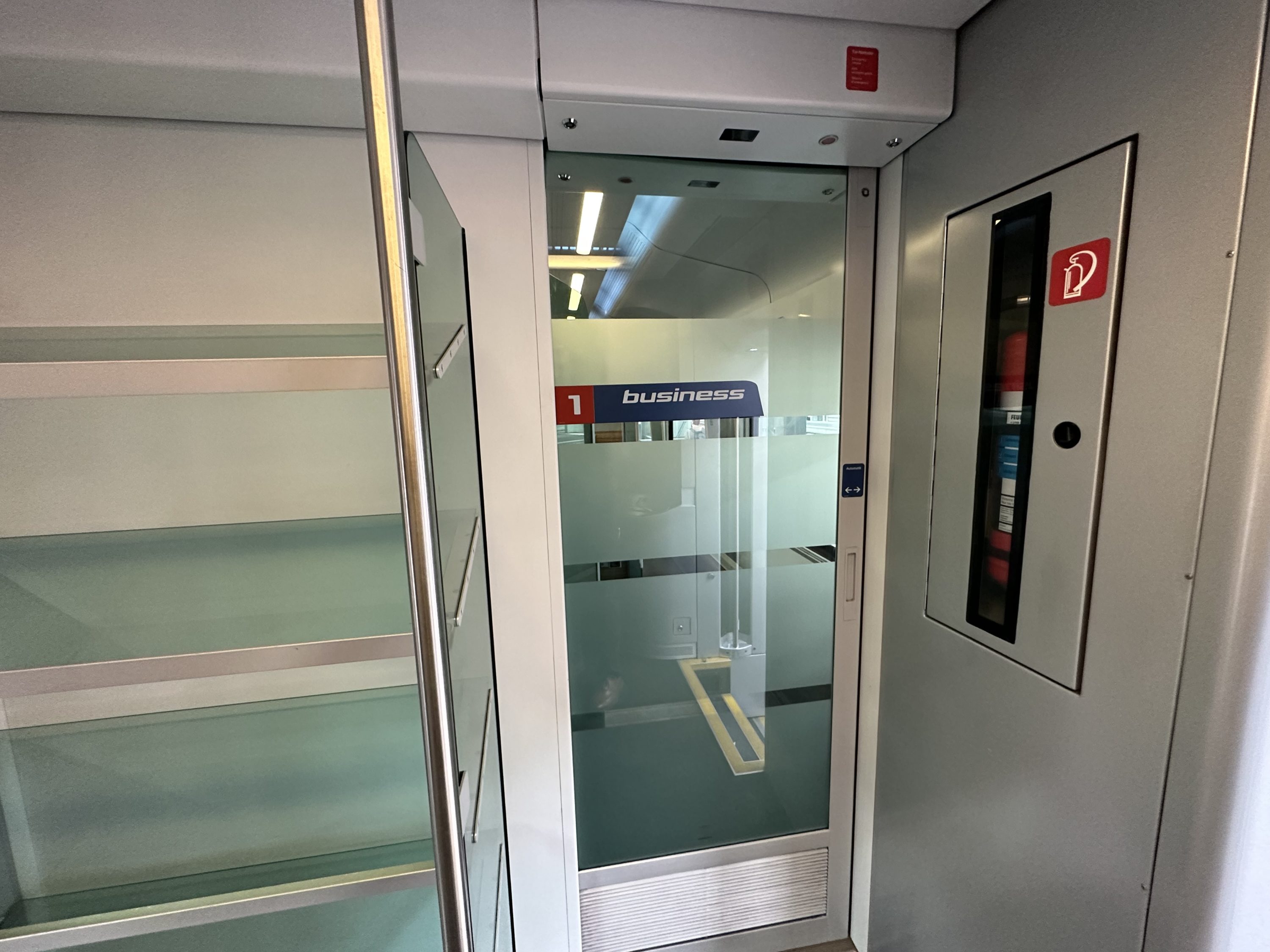 OBB Railjet Business Class Entryway
