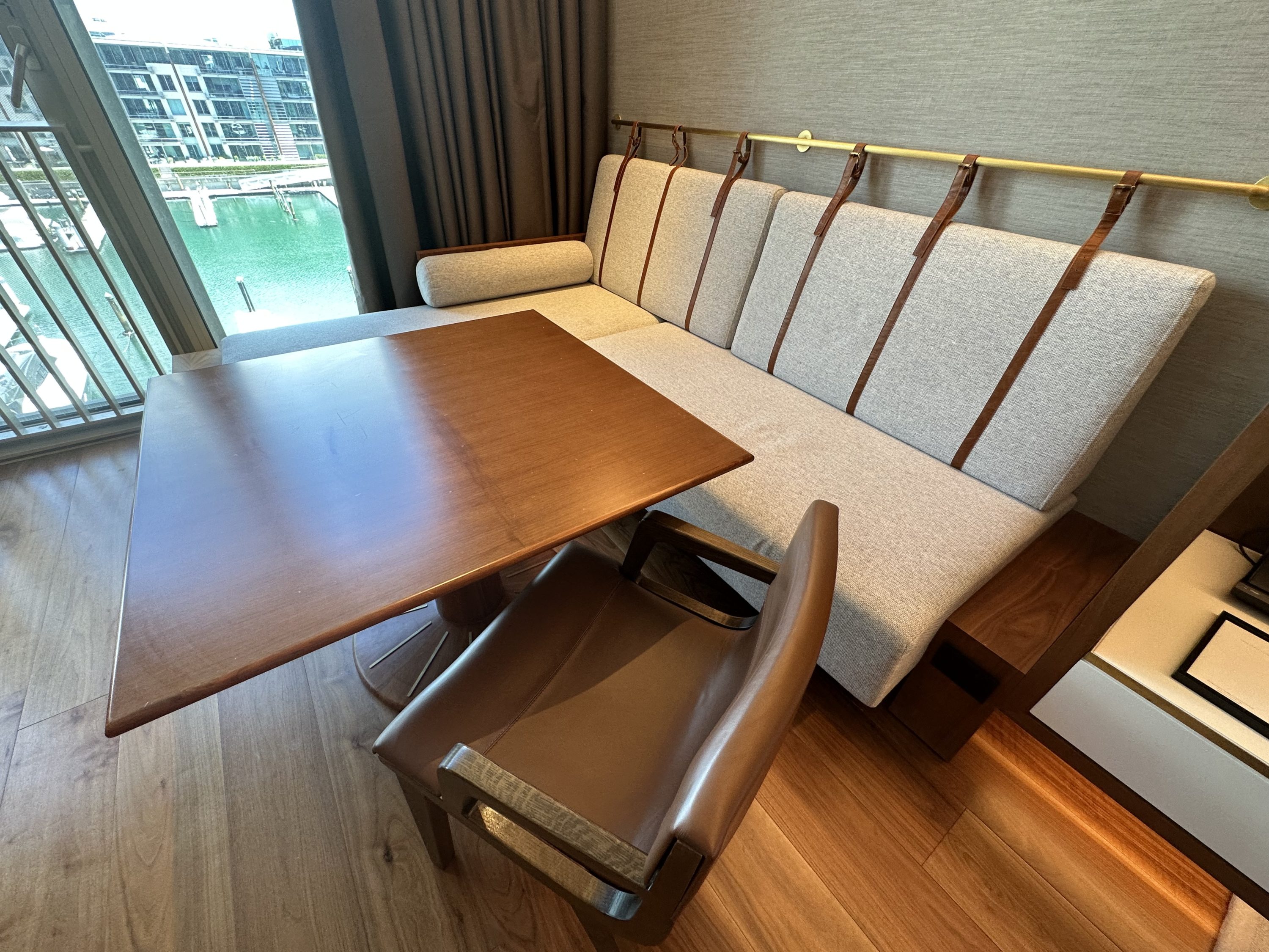 Park Hyatt Auckland King Room Table and Couch Park Hyatt Auckland King Room Table and Couch