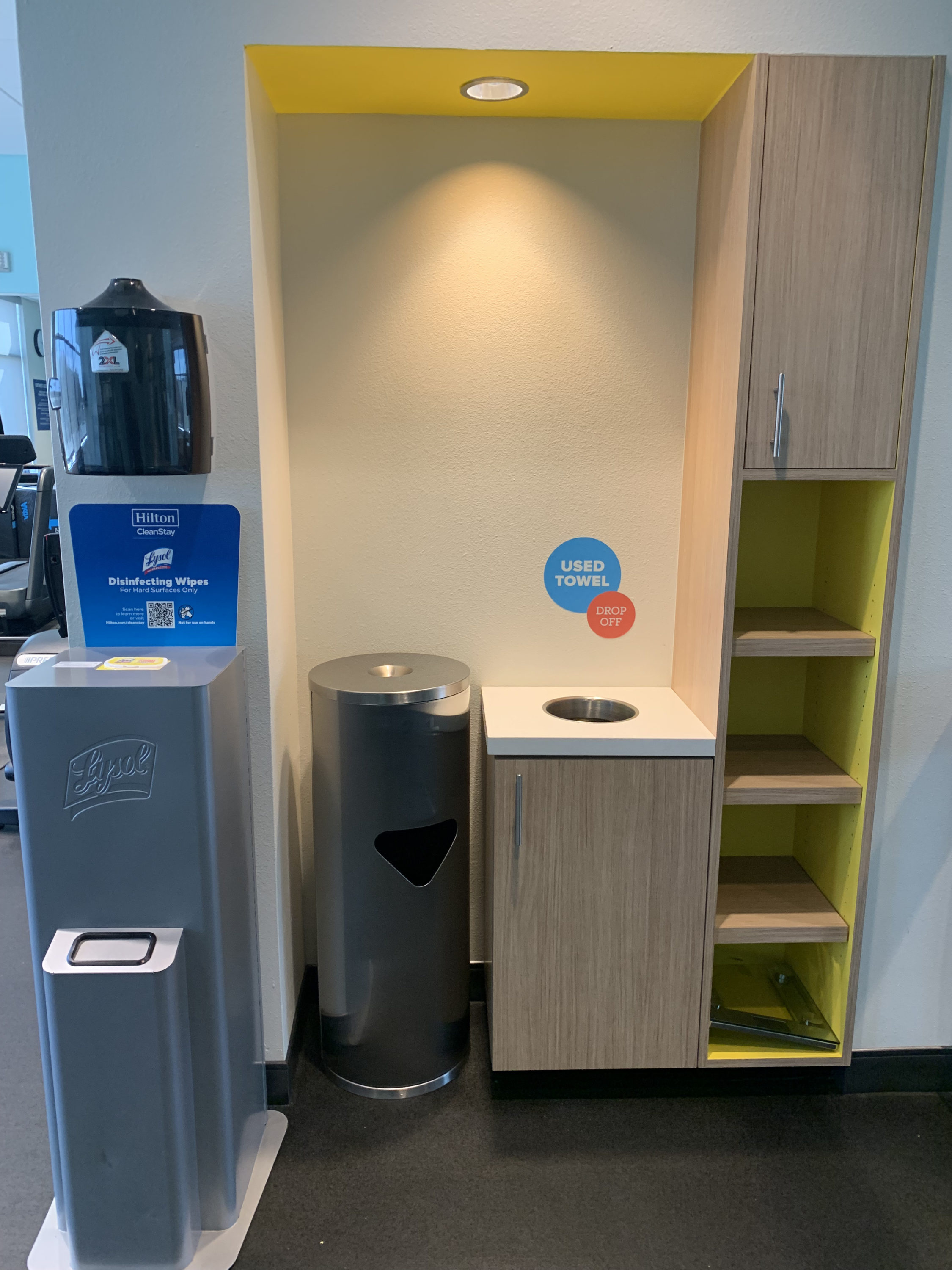 Tru by Hilton Frisco Dallas fitness center hygiene