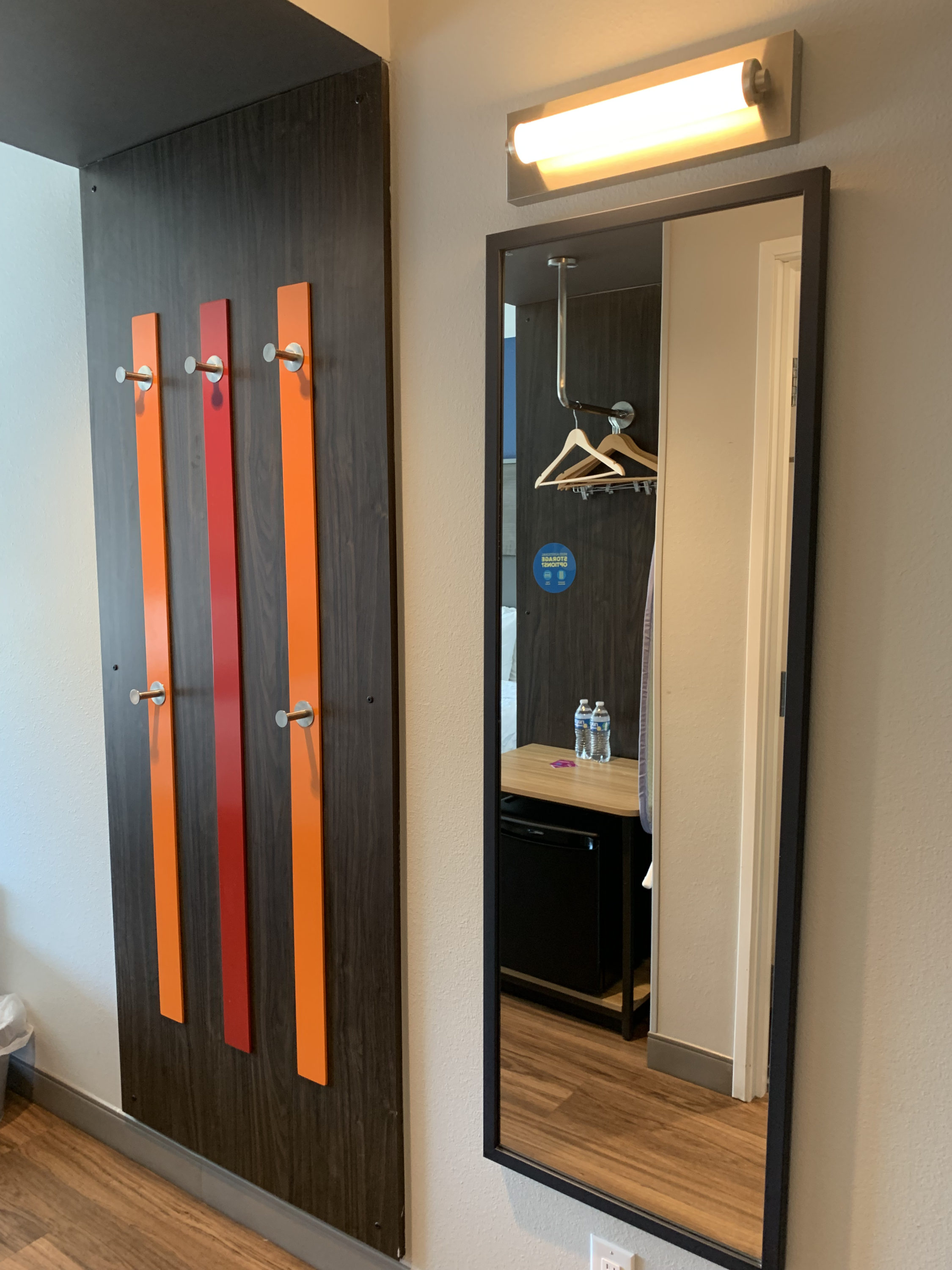 Tru by Hilton Frisco Dallas guestroom hooks