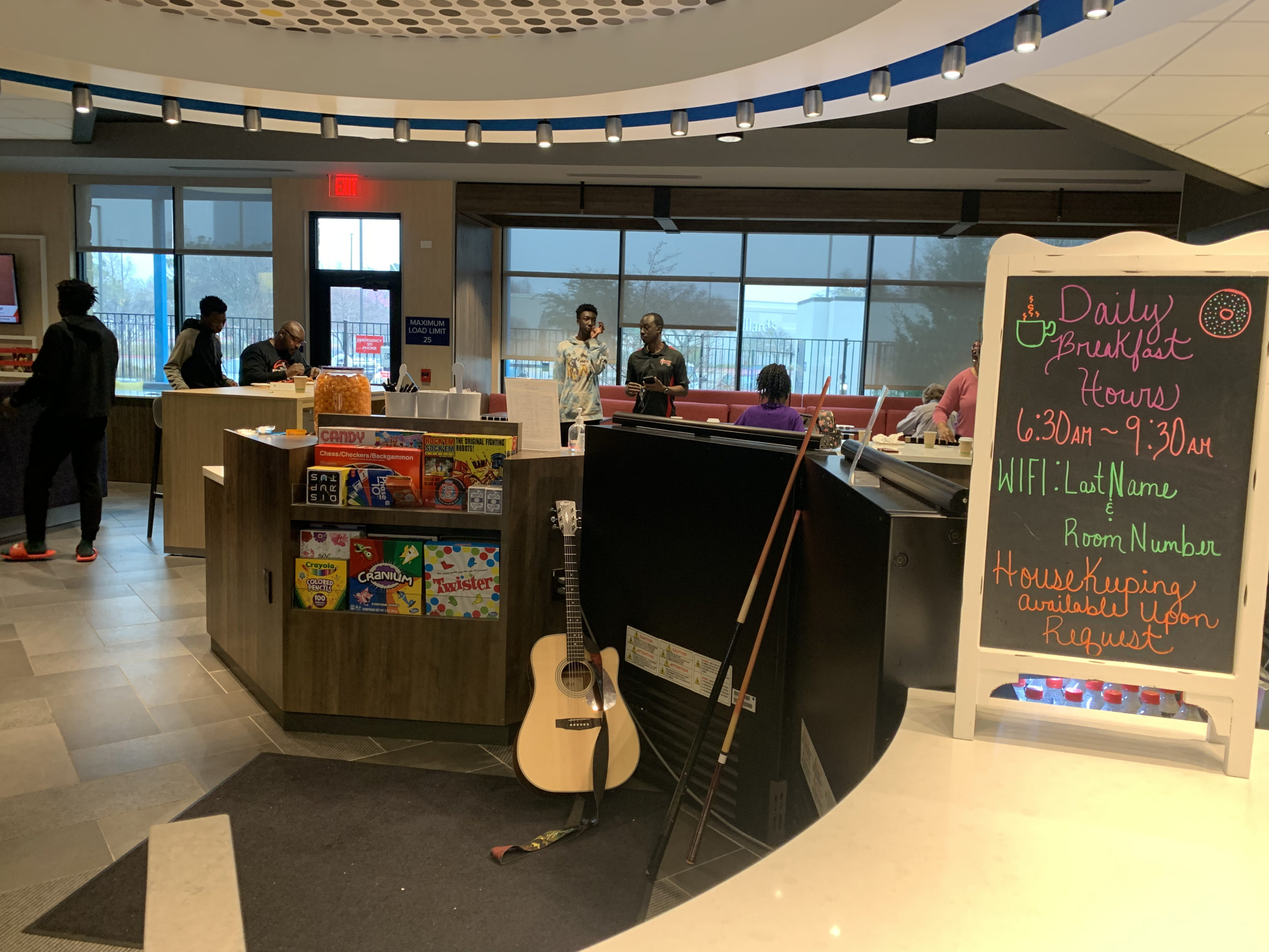 Tru by Hilton Frisco Dallas lobby games