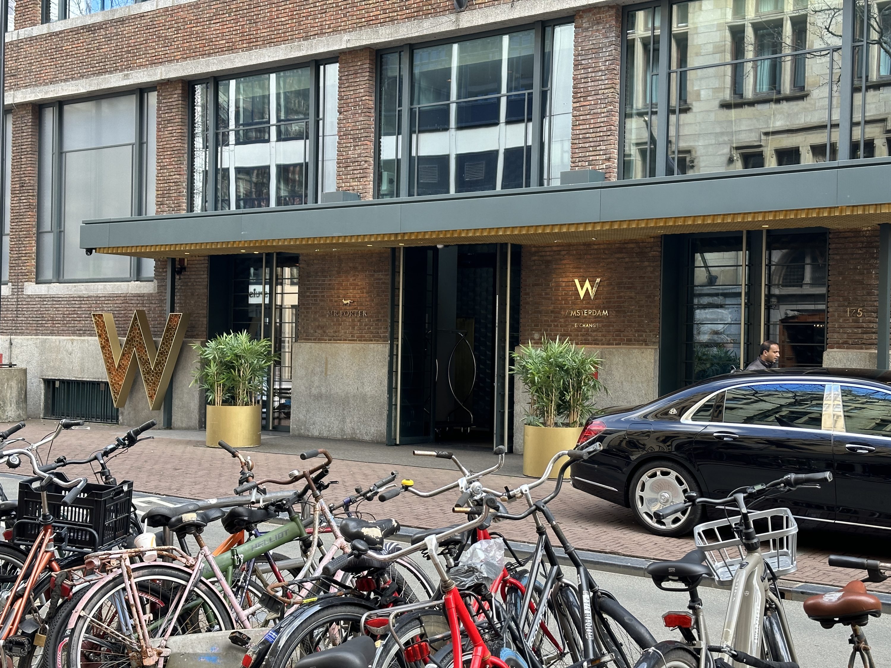 W Amsterdam Exchange Exterior With Bikes W Amsterdam Exchange Exterior With Bikes