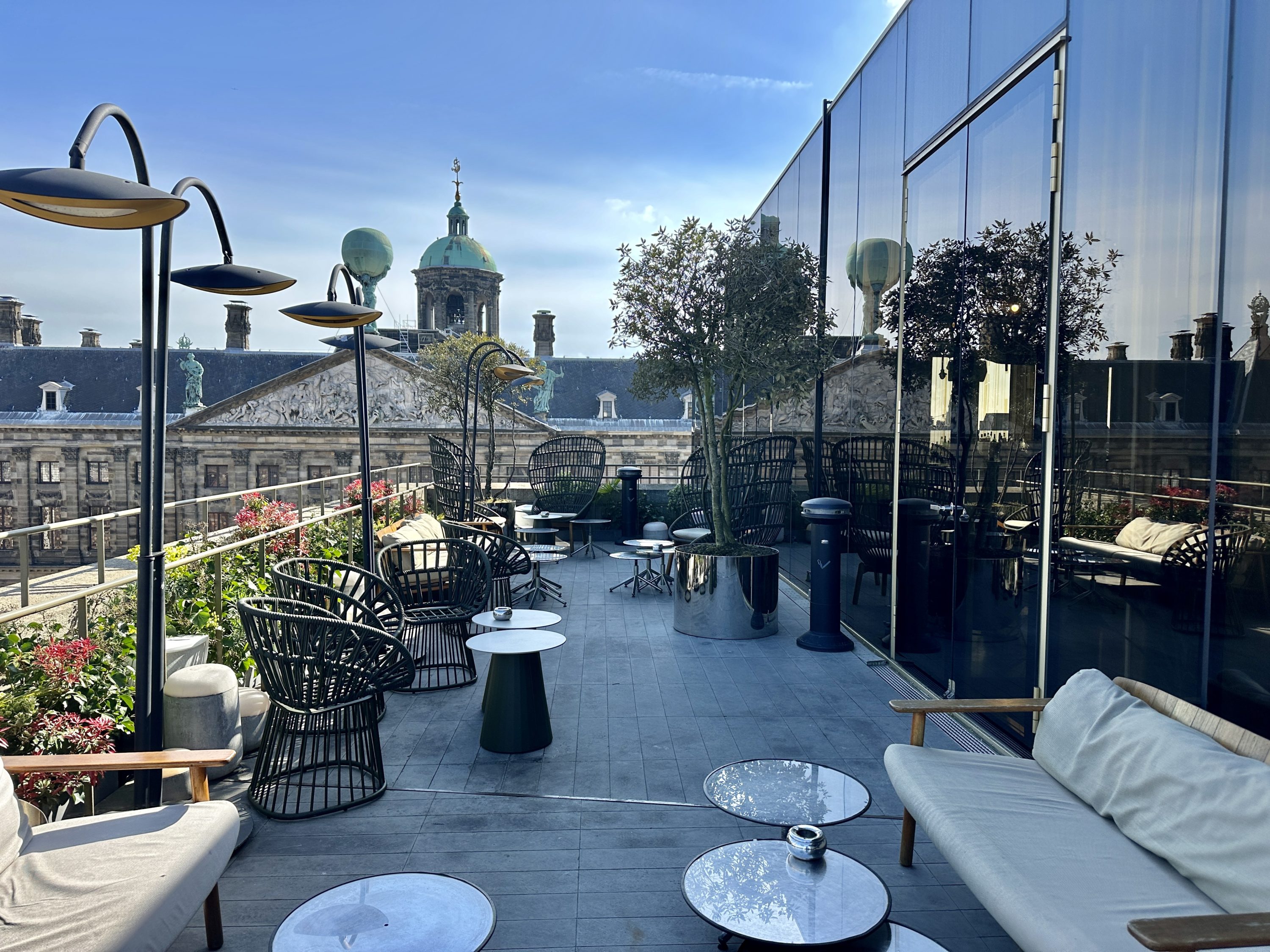 W Amsterdam Lounge Outdoor Terrace W Amsterdam Lounge Outdoor Terrace