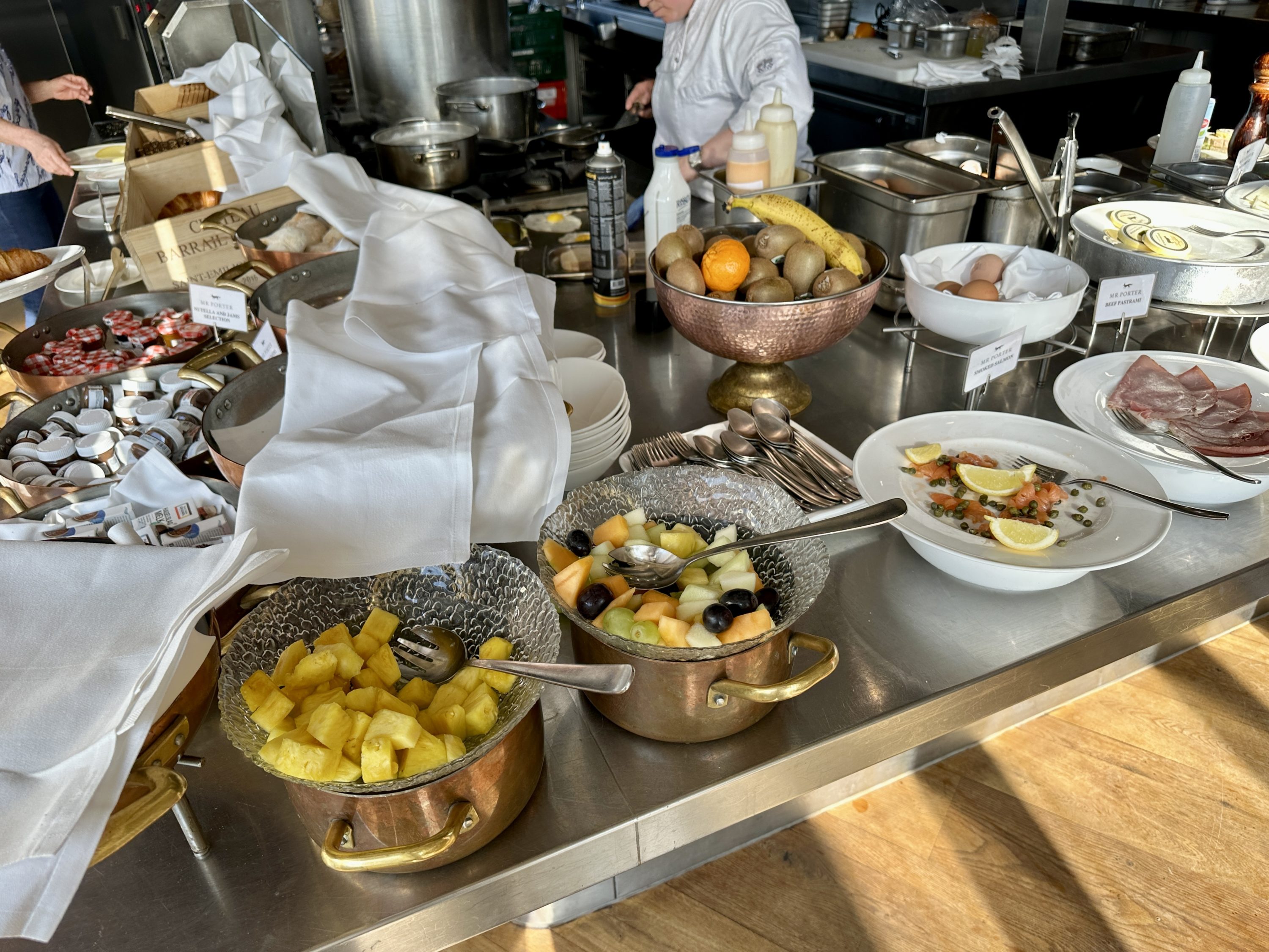 W Amsterdam Mr. Porter Buffet Fruit W Amsterdam Mr. Porter Buffet Fruit