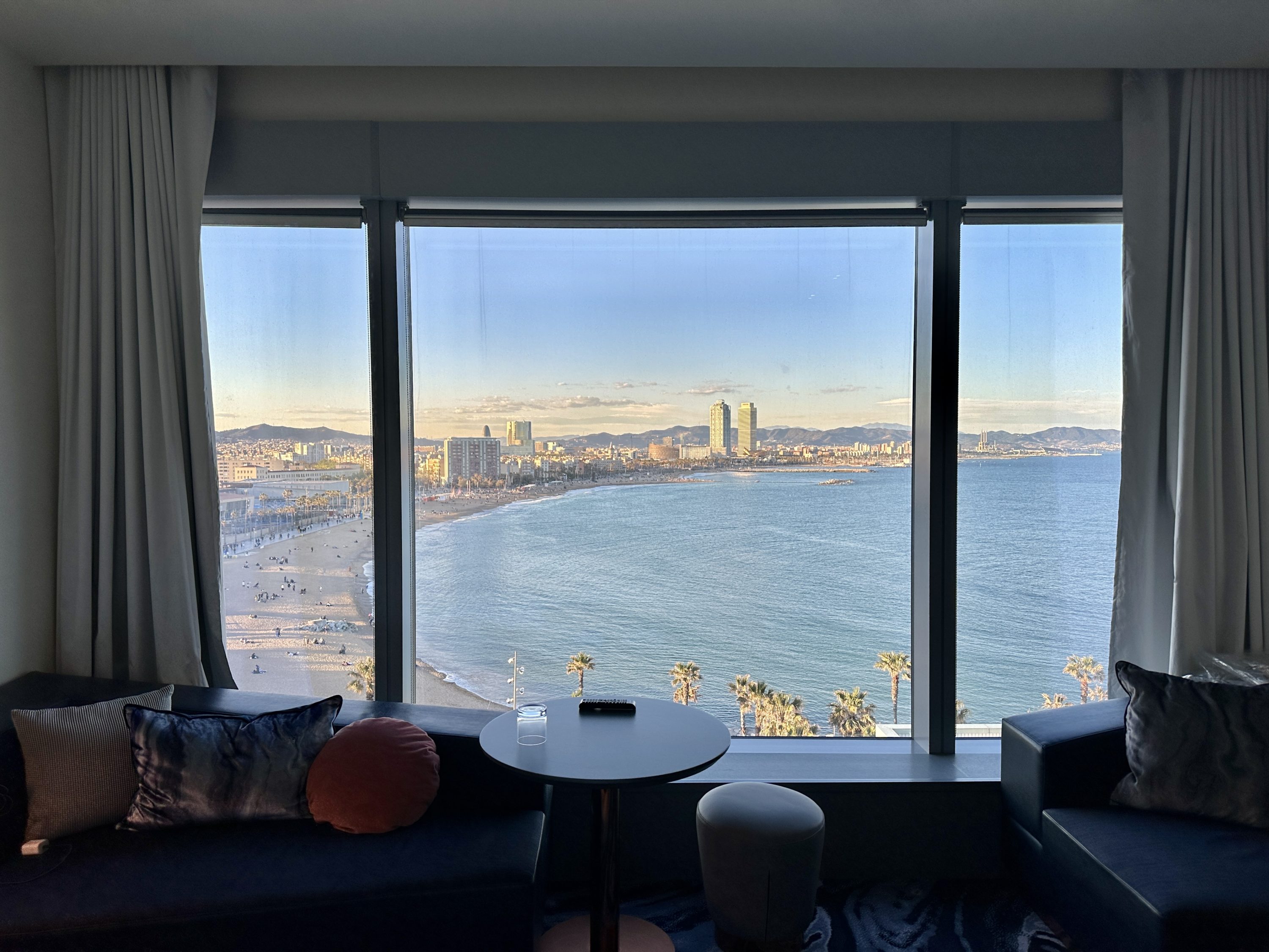 W Barcelona Guest Room View W Barcelona Guest Room View