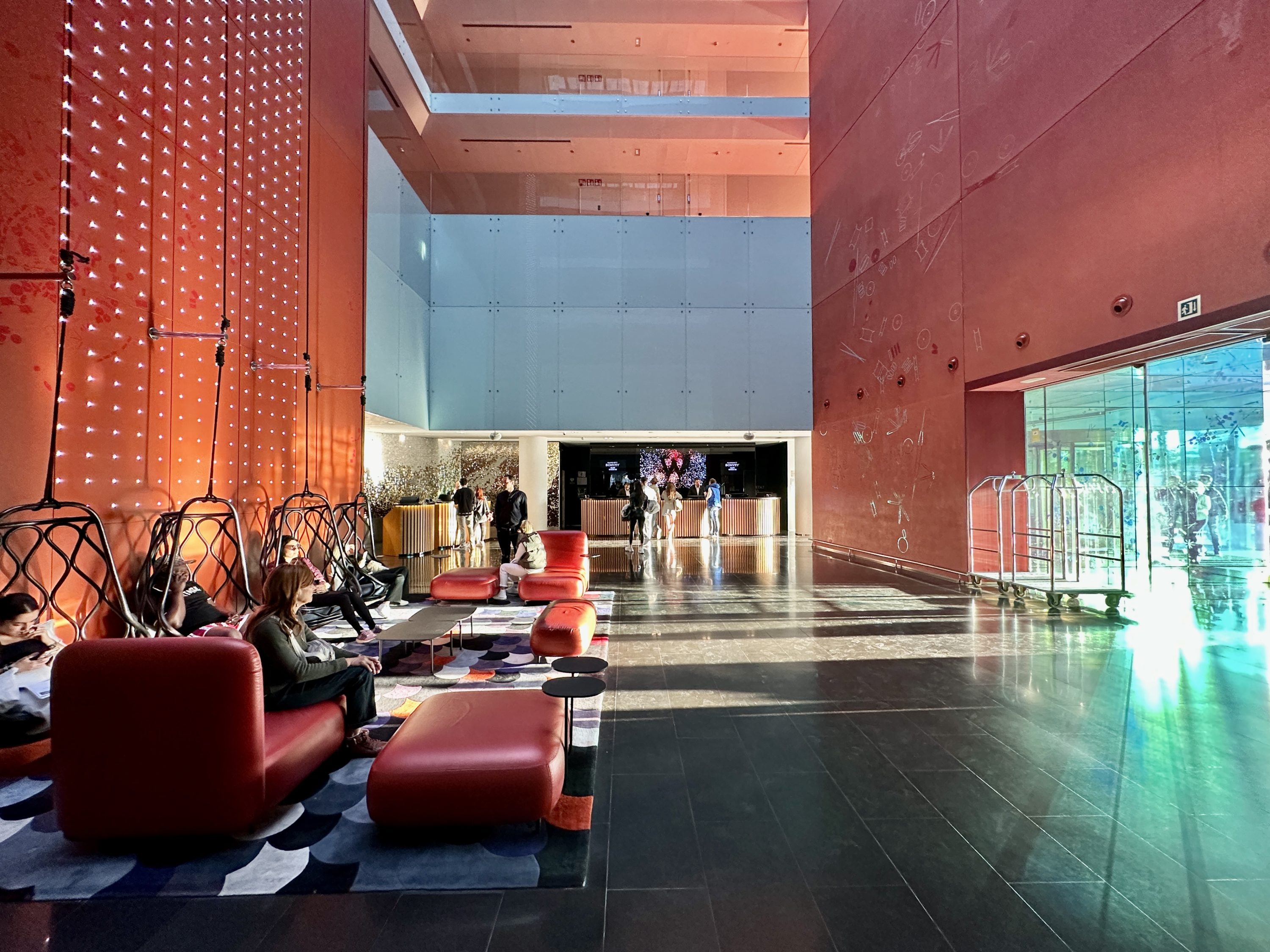 W Barcelona Lobby Atrium W Barcelona Lobby Atrium