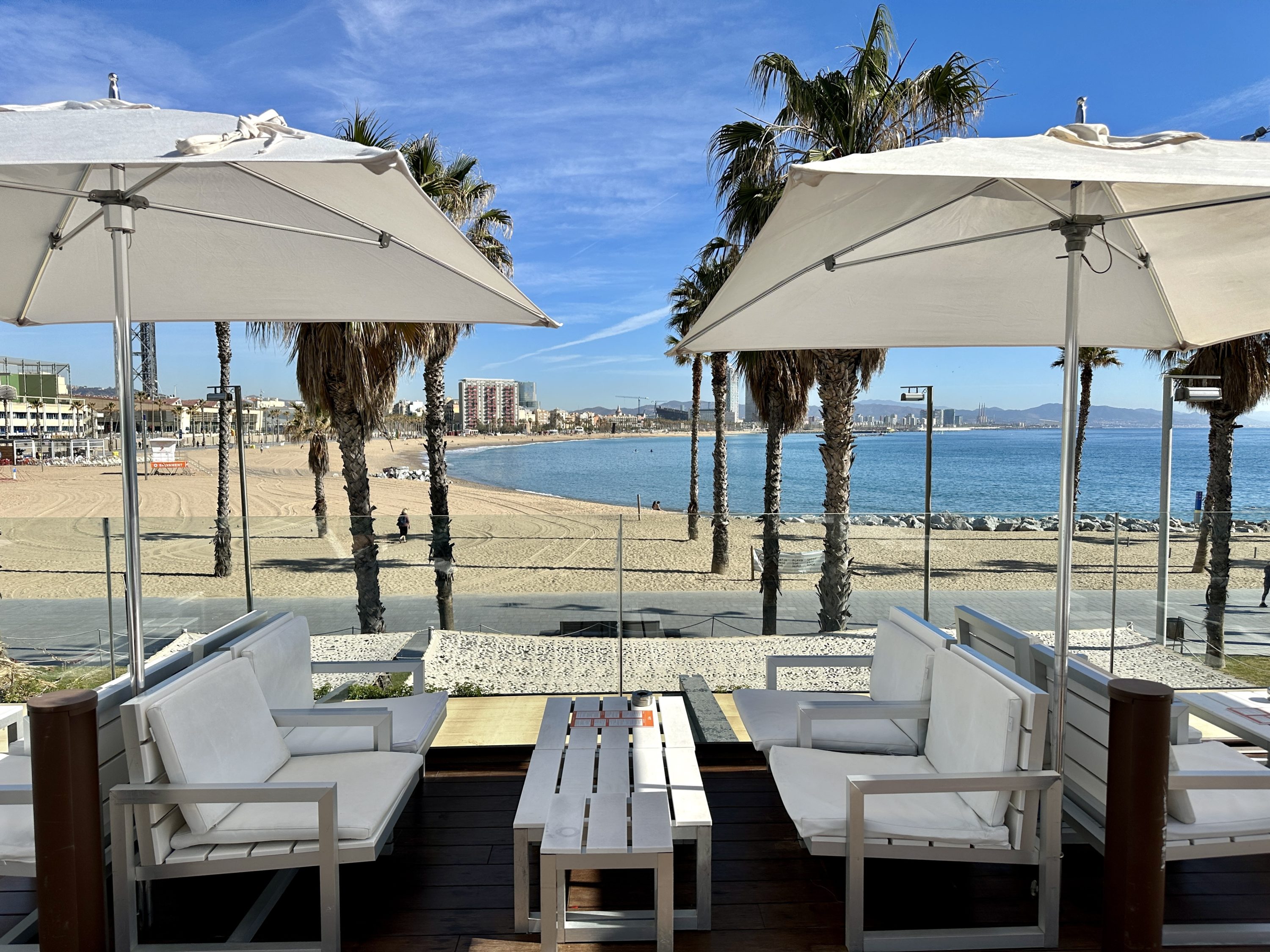 W Barcelona Wet Deck Oceanfront Seating W Barcelona Wet Deck Oceanfront Seating
