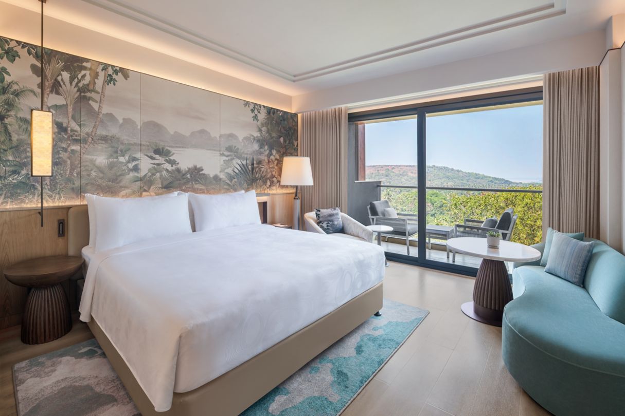 jw marriott goa tropical king room