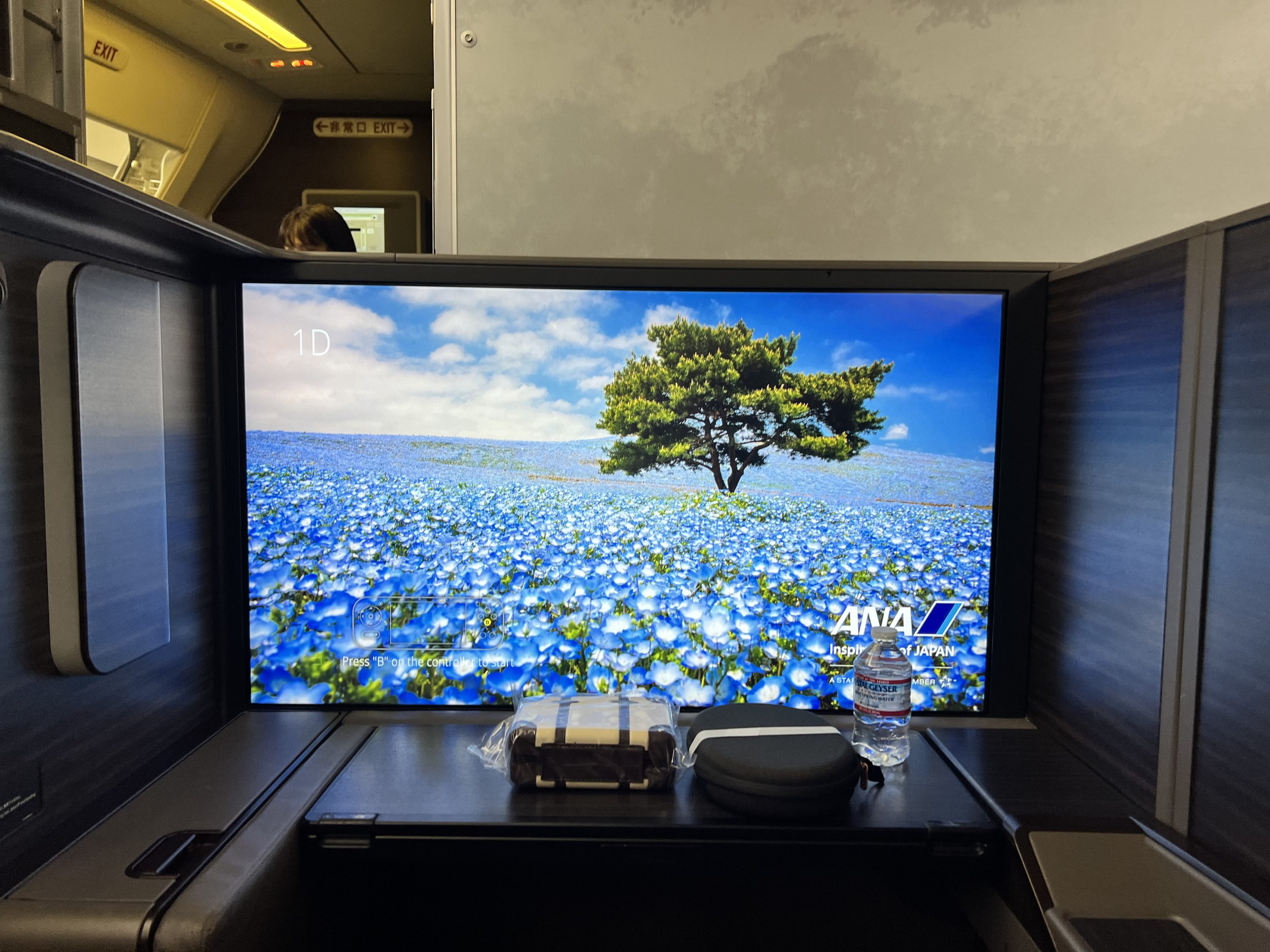 ANA First Class 4K Screen