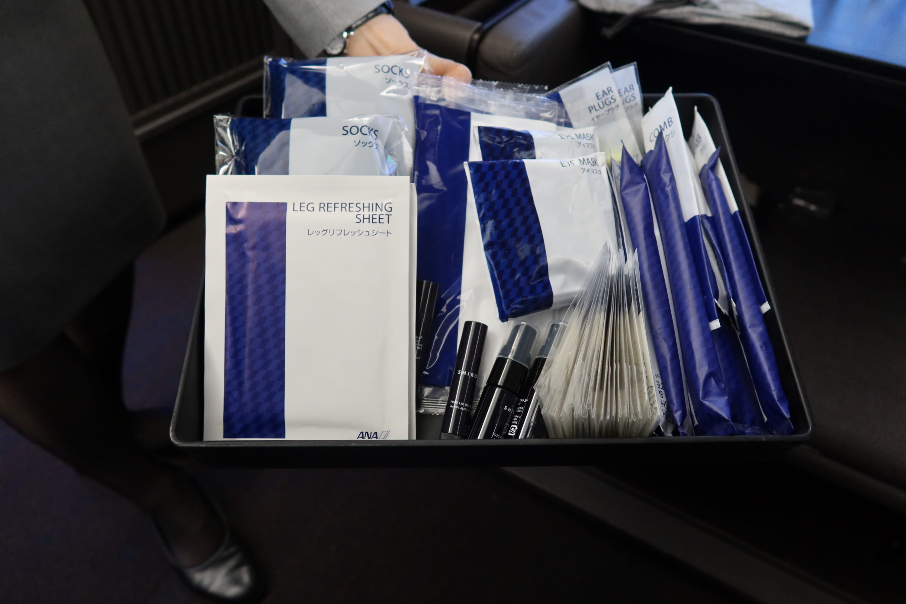 ANA First Class Amenities
