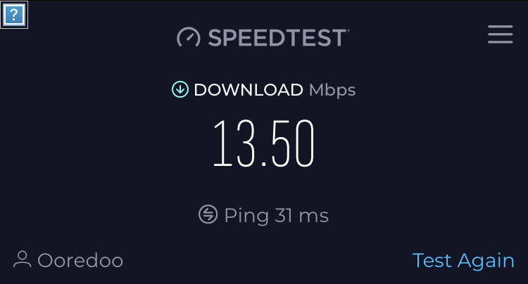 Al Maha Lounge Doha Wi Fi download speed Al Maha Lounge Doha Wi Fi download speed