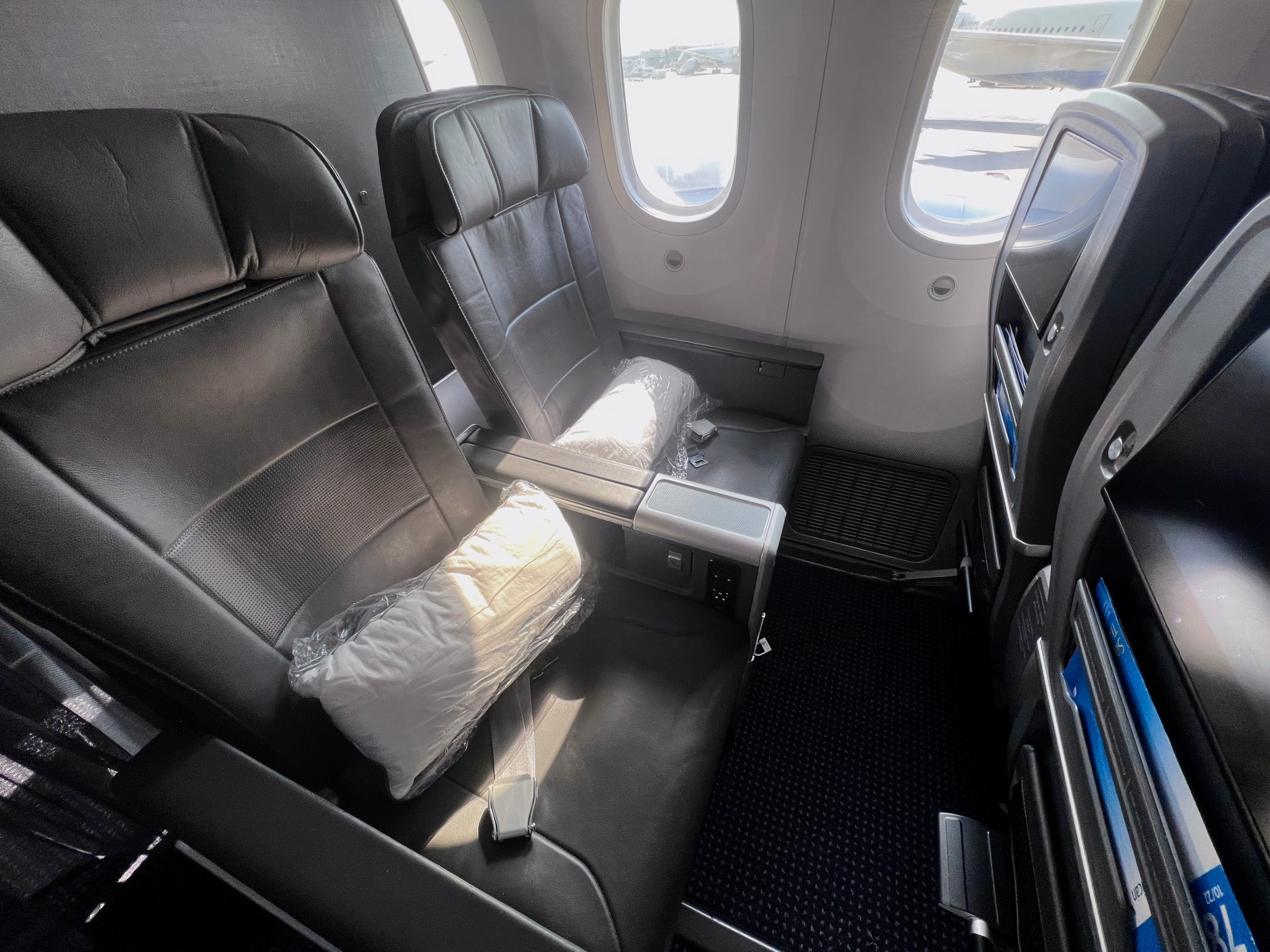 American Airlines Boeing 787 Premium Economy 11A and 11C