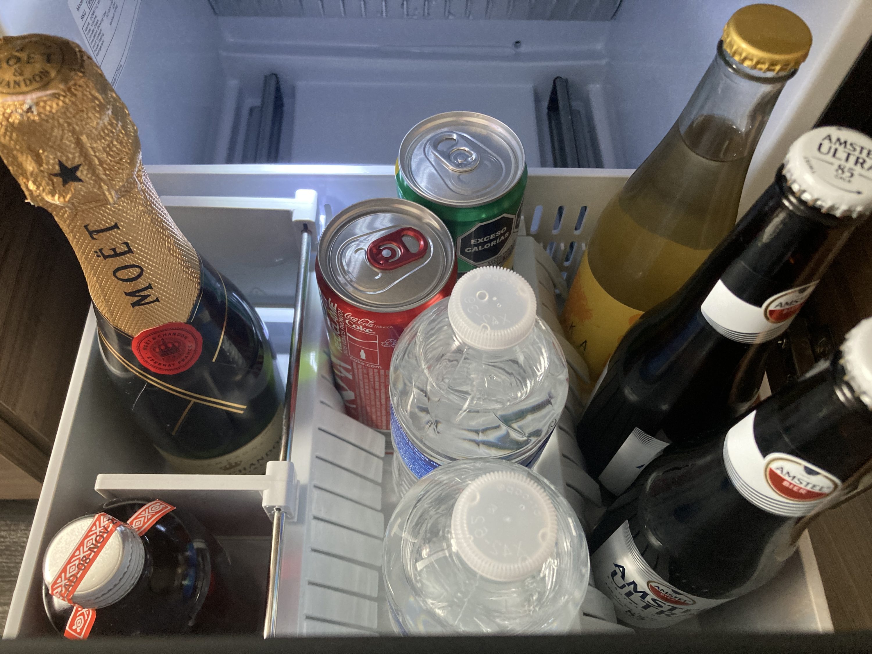 Andaz Mexico City Condesa minifridge options Andaz Mexico City Condesa minifridge options