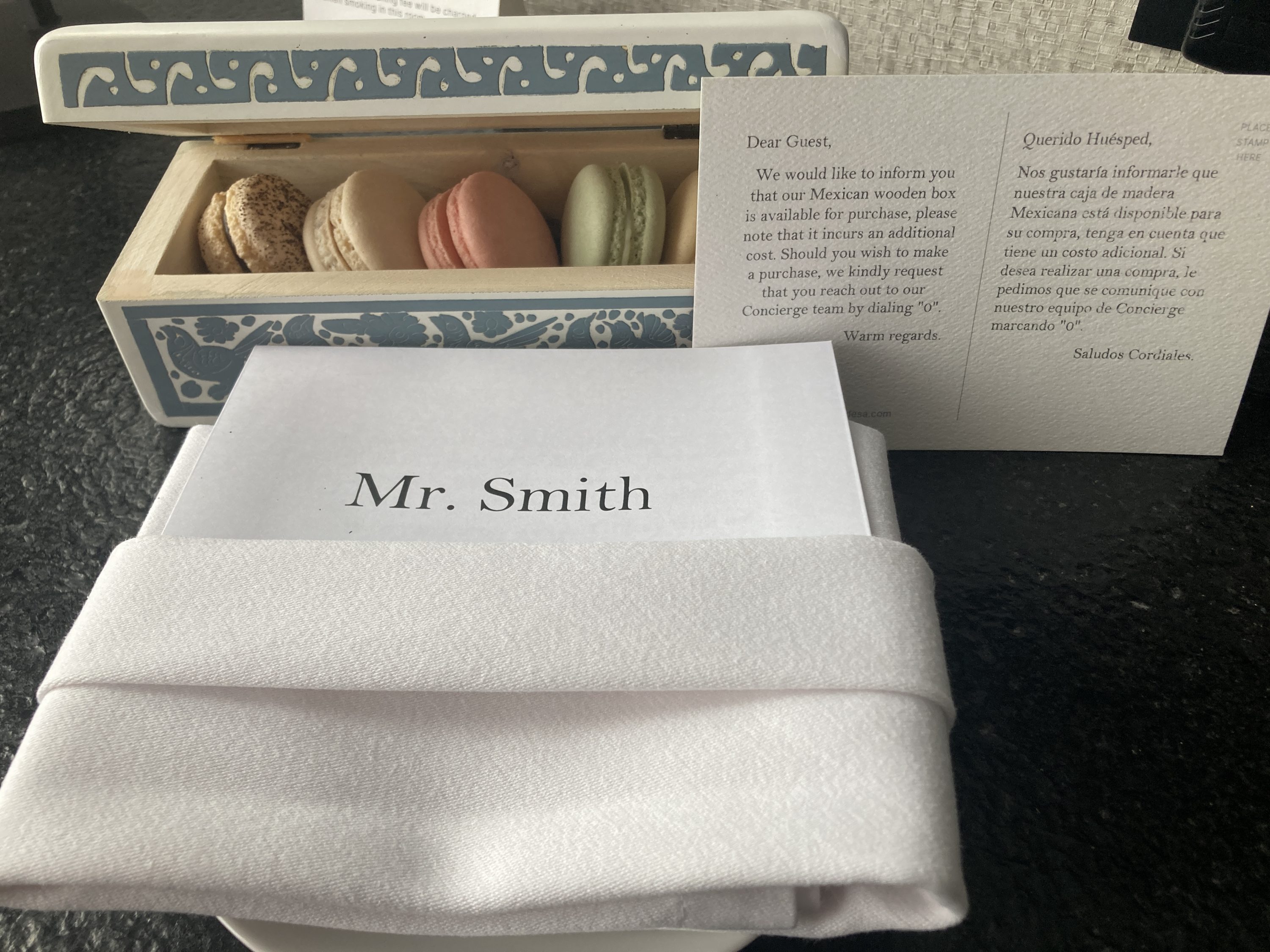 Andaz Mexico City Condesa macarons Andaz Mexico City Condesa macarons