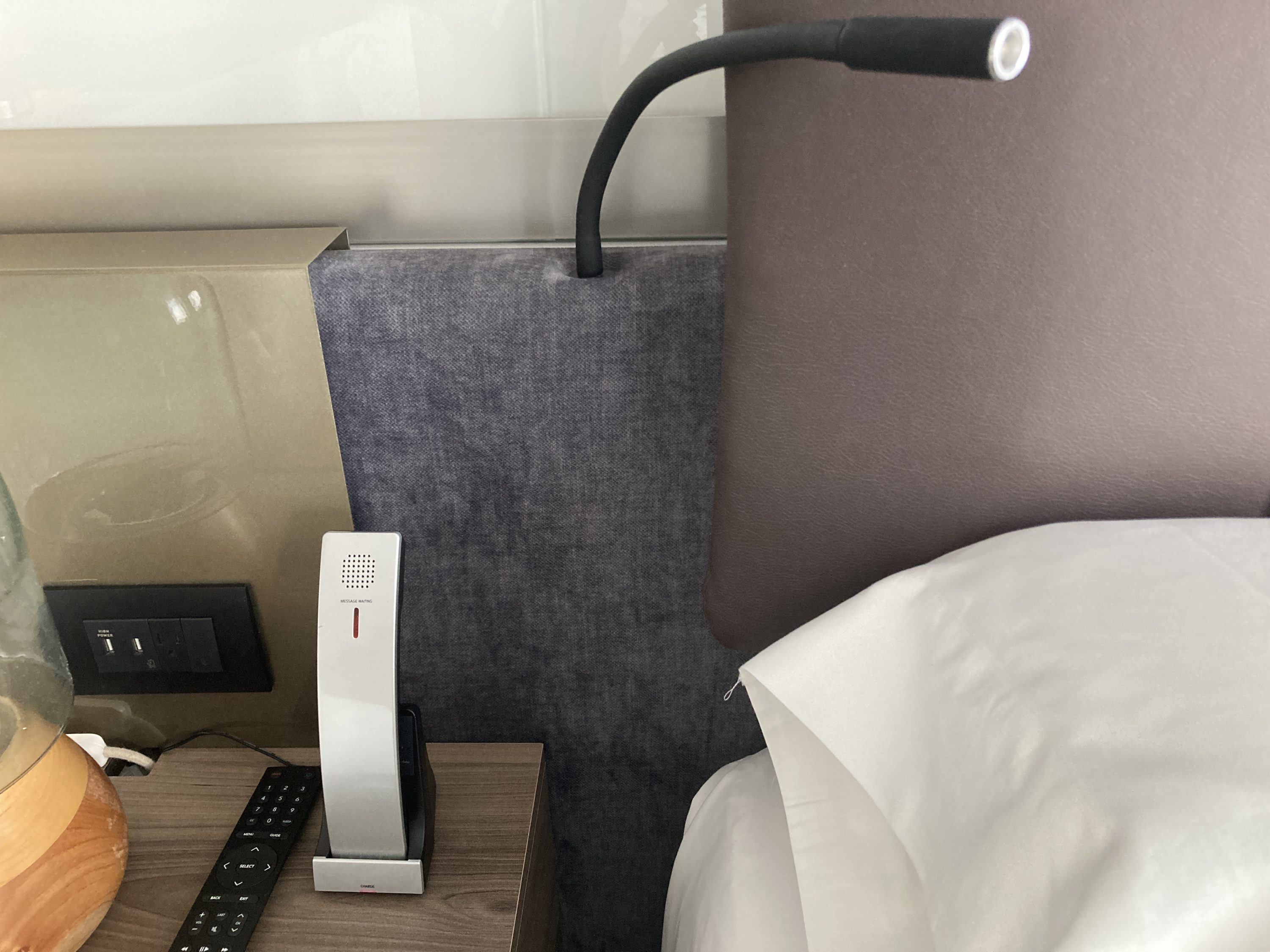 Andaz Mexico City Condesa bedside reading light Andaz Mexico City Condesa bedside reading light