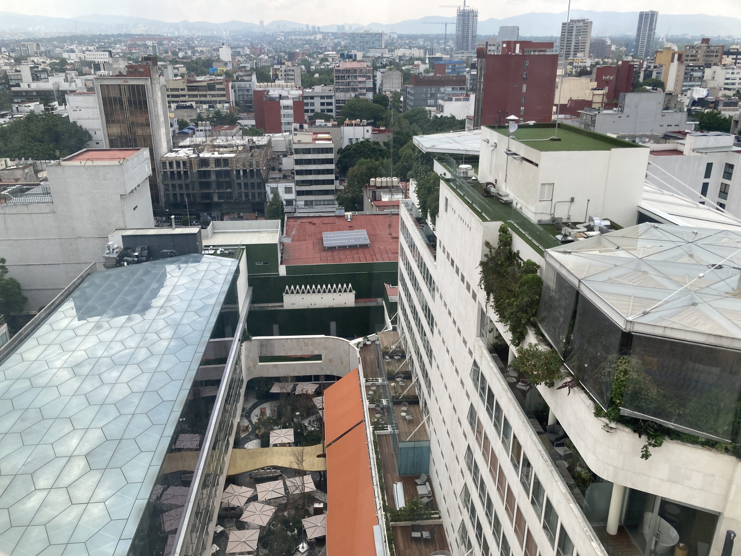 Andaz Mexico City Condesa view of Andaz and Mondrian hotels Andaz Mexico City Condesa view of Andaz and Mondrian hotels