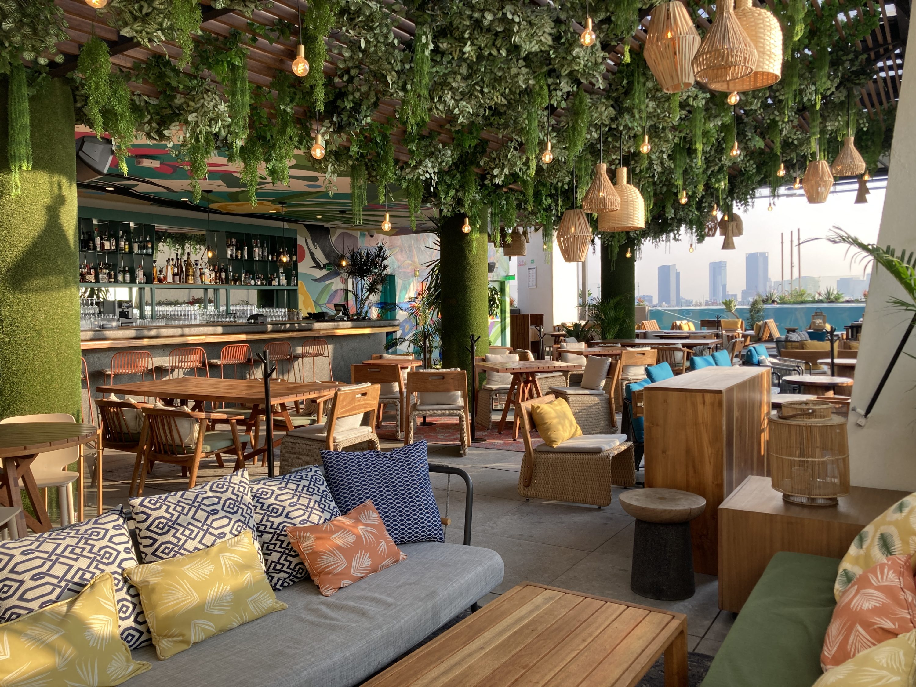 Andaz Mexico City Condesa cabuya rooftop 