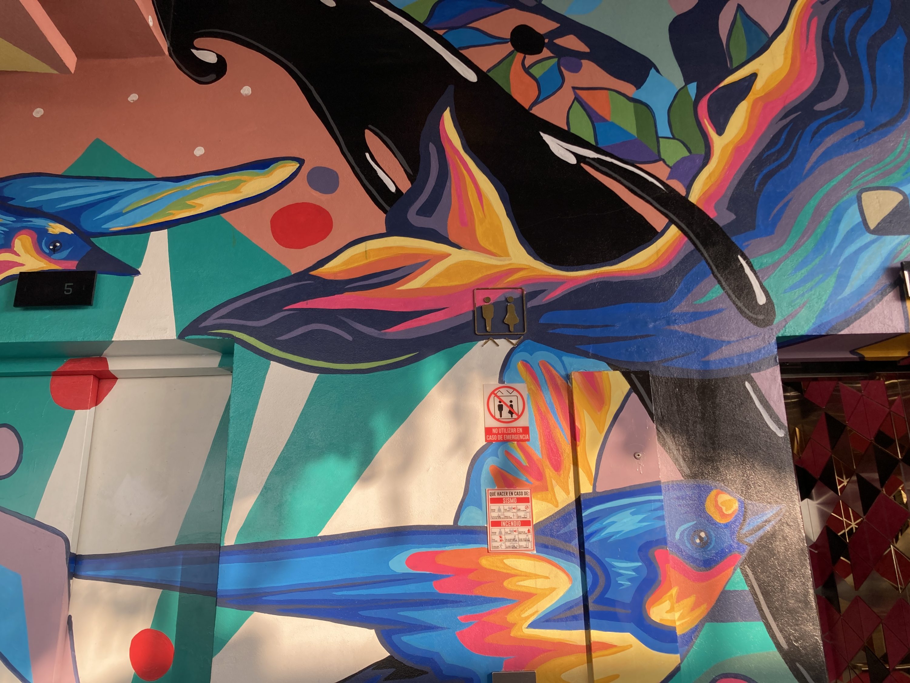Andaz Mexico City Condesa Cabuya Rooftop art Andaz Mexico City Condesa Cabuya Rooftop art