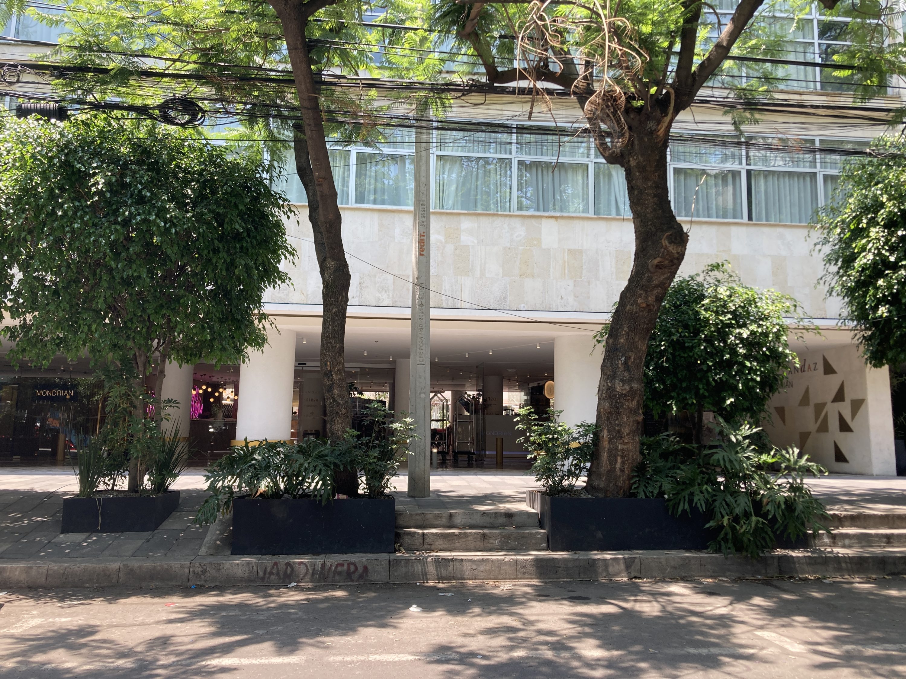 Andaz Mexico City Condesa exterior entrance Andaz Mexico City Condesa exterior entrance