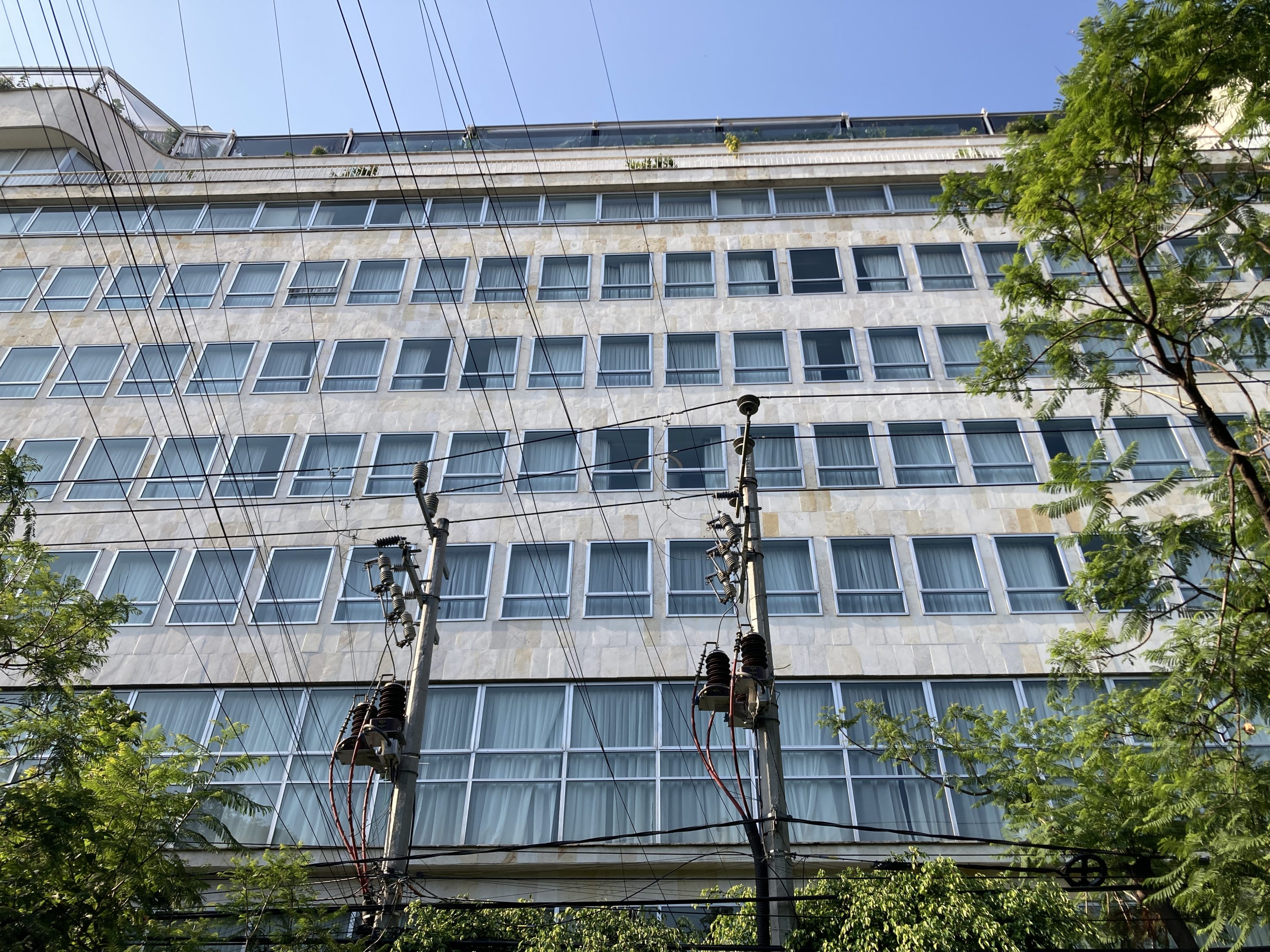 Andaz Mexico City Condesa building from street Andaz Mexico City Condesa building from street