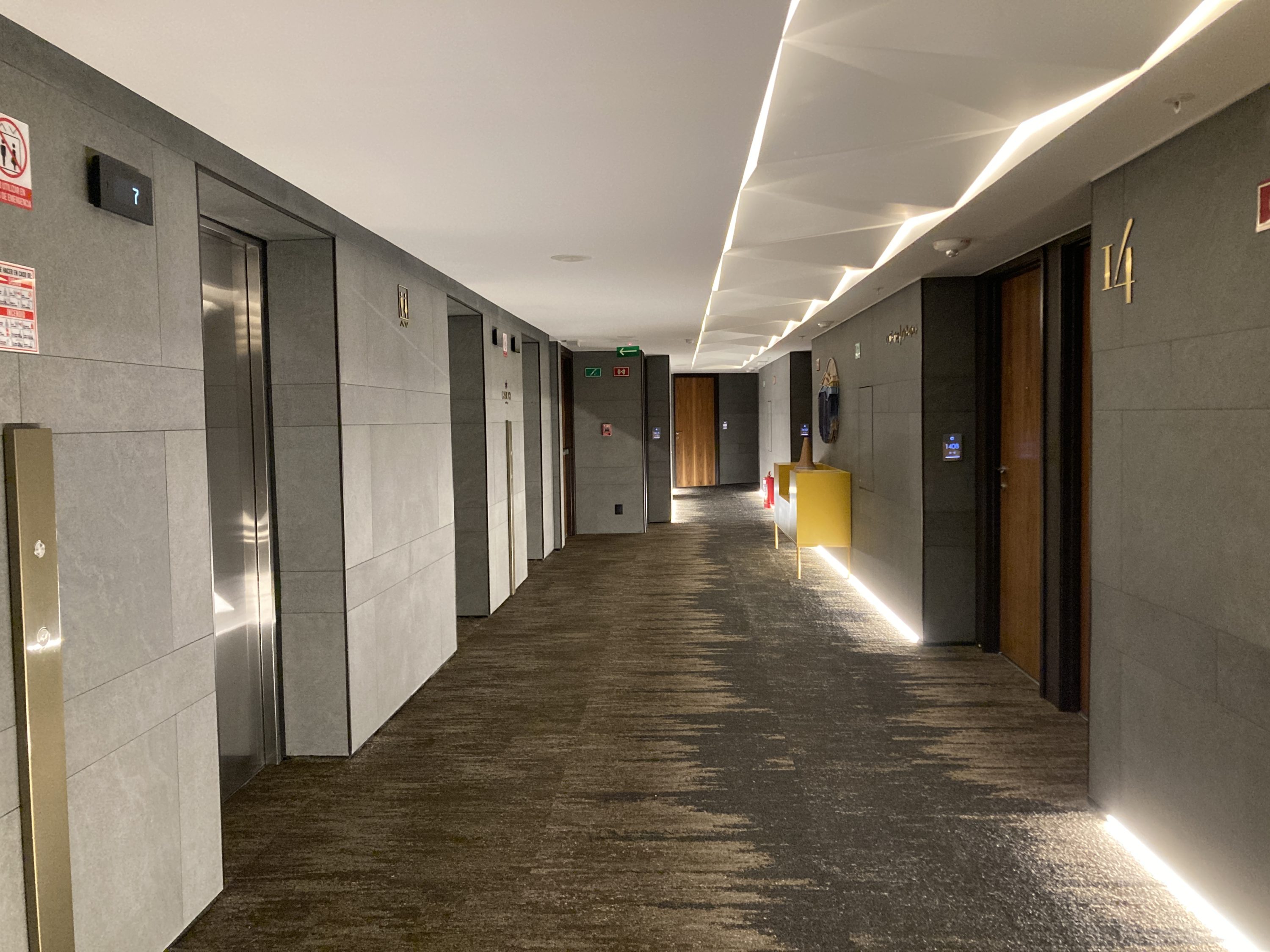 Andaz Mexico City Condesa 14th-floor corridor Andaz Mexico City Condesa 14th-floor corridor