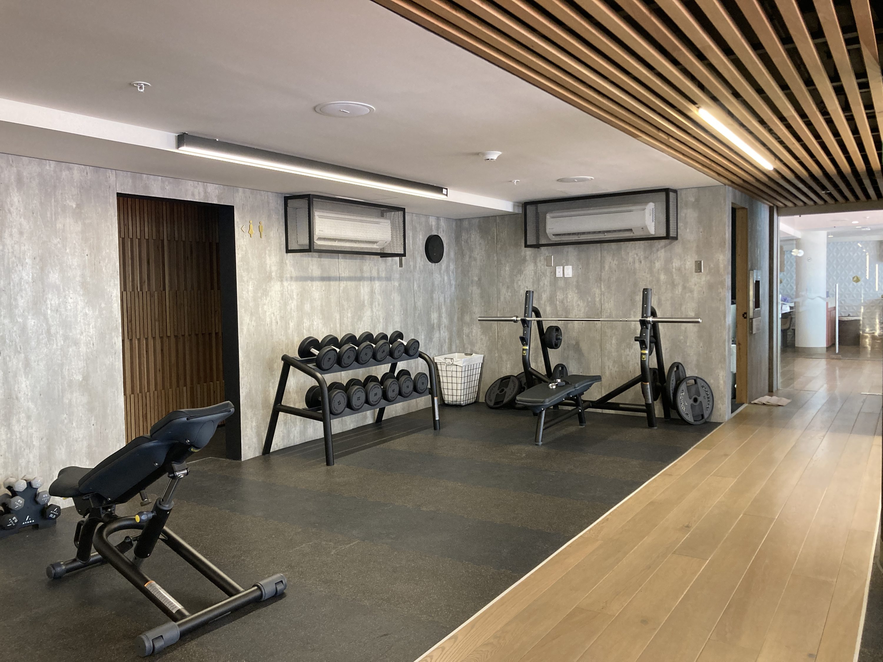 Andaz Mexico City Condesa gym free weights Andaz Mexico City Condesa gym free weights