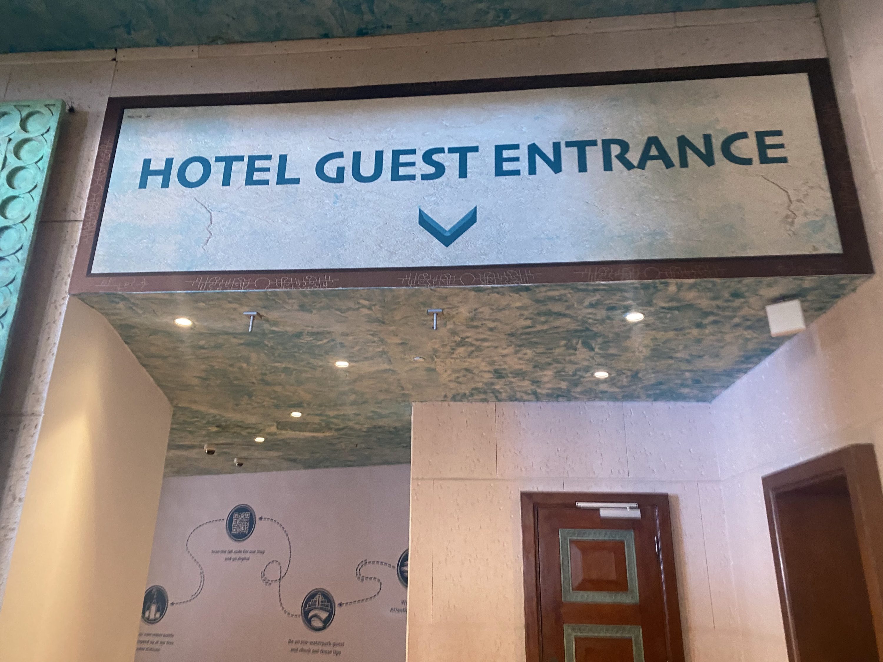 Atlantis Aquaventure Waterpark Guest Entrance