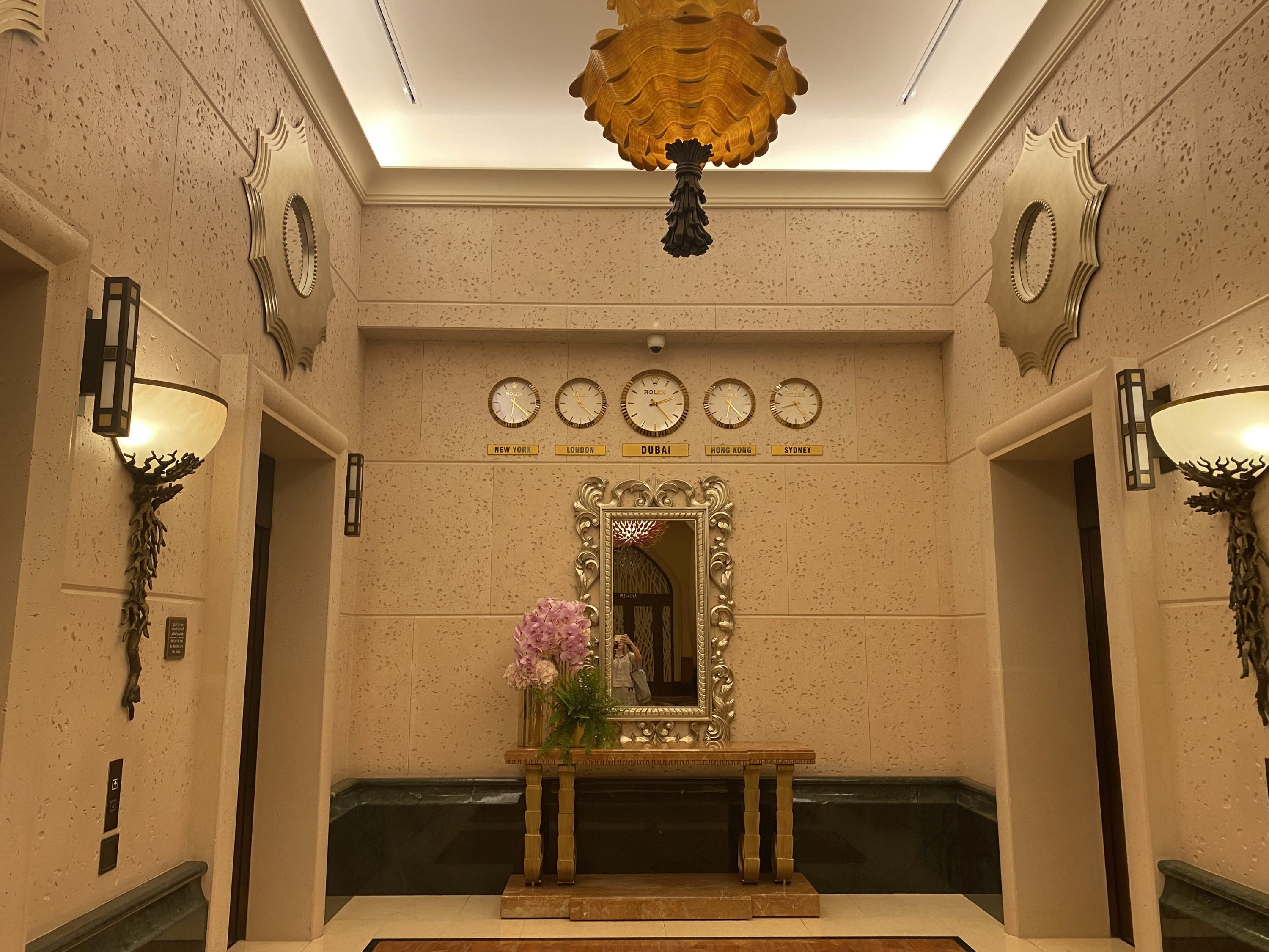 Atlantis The Palm Elevator Bank