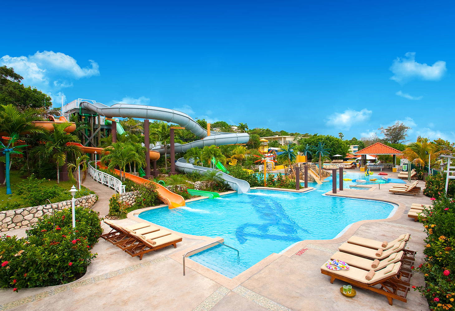 Pirate Island water park at Beaches Ocho Rios.