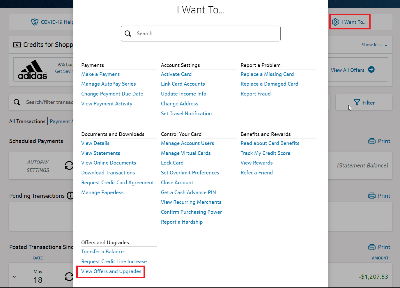 Capital One I Want To Capital One I Want To