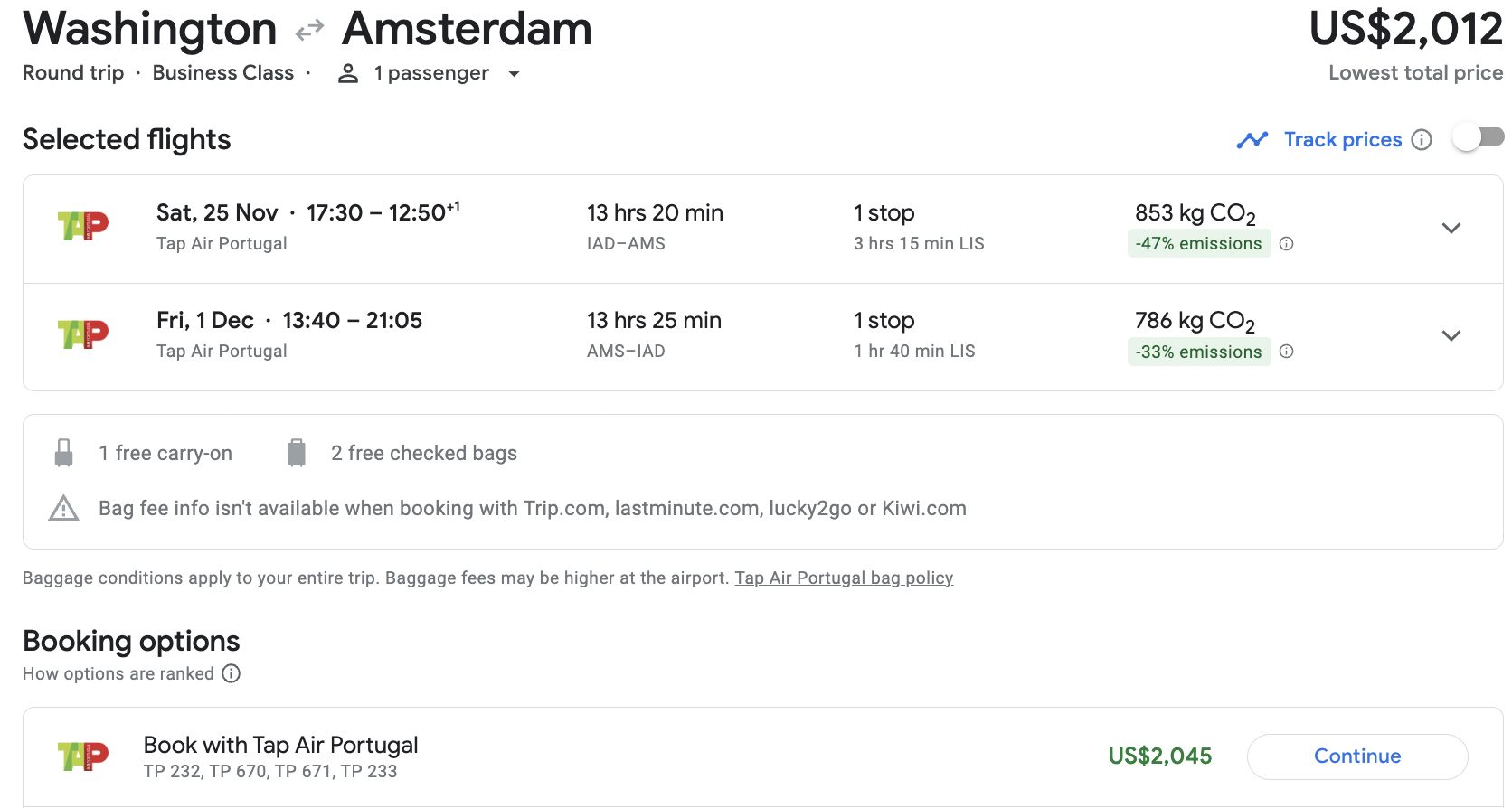 DC to Amsterdam in Nov DC to Amsterdam in Nov
