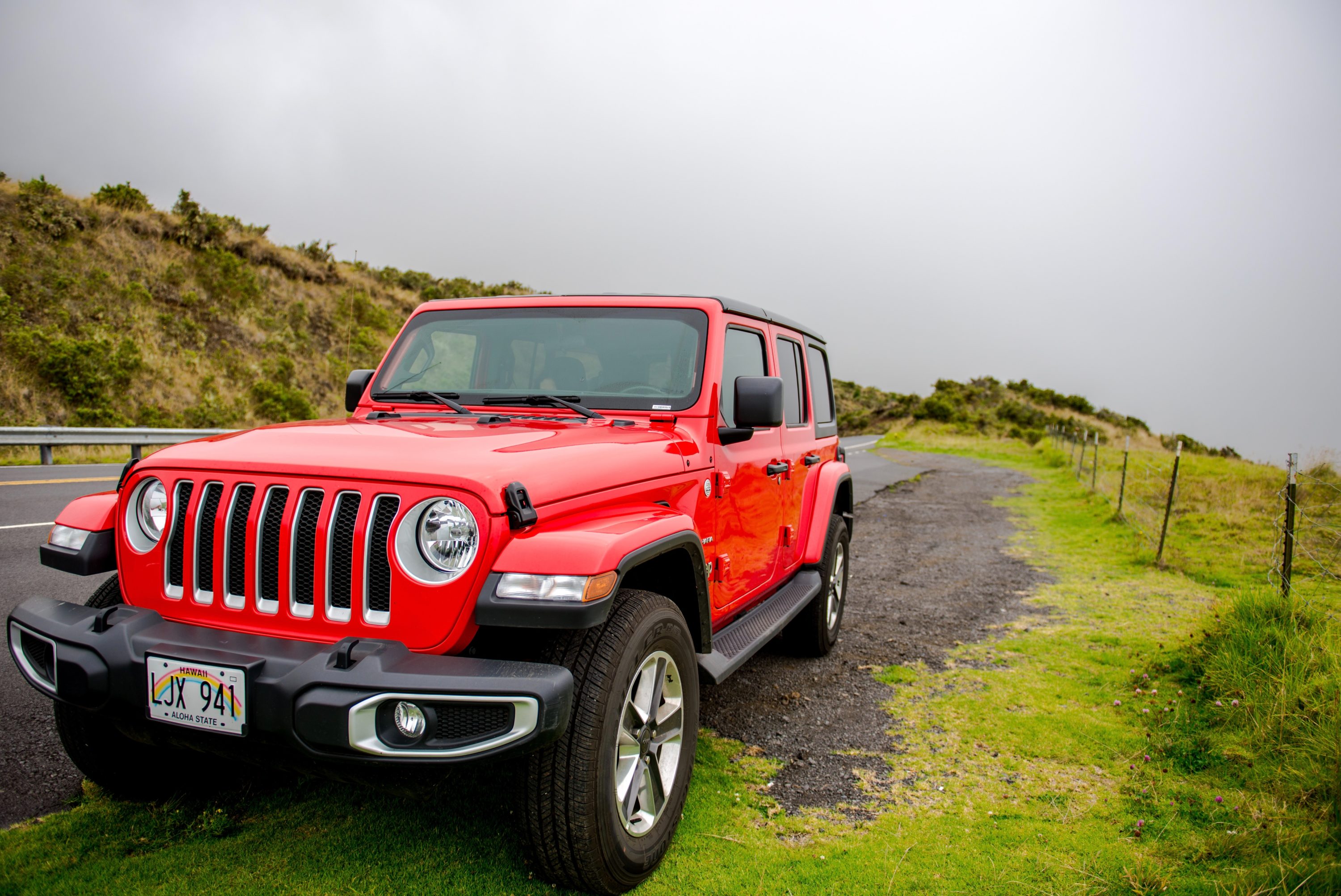 Driving to Haleakala National Park