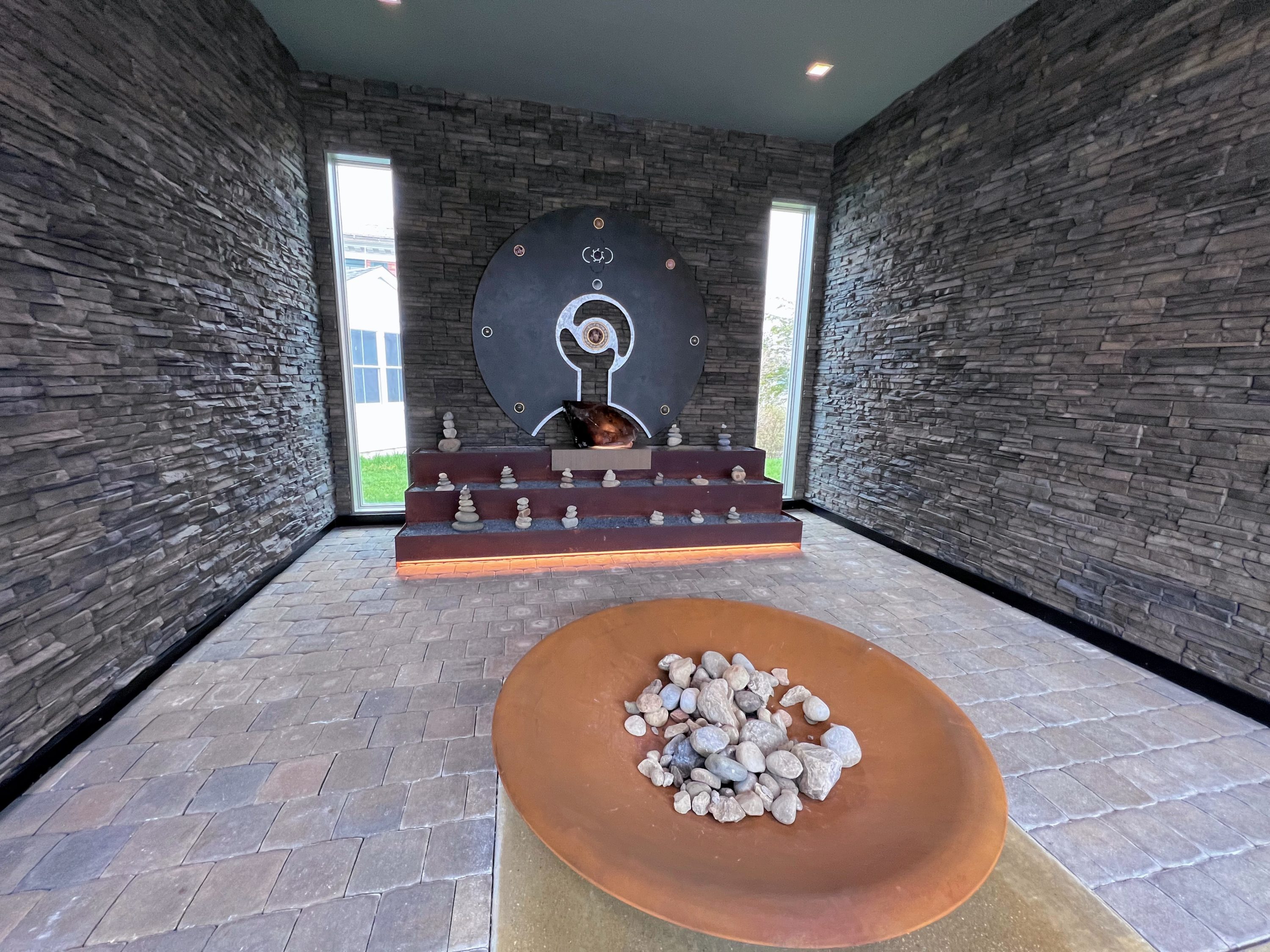 Entrance to the spa at Miraval Berkshires